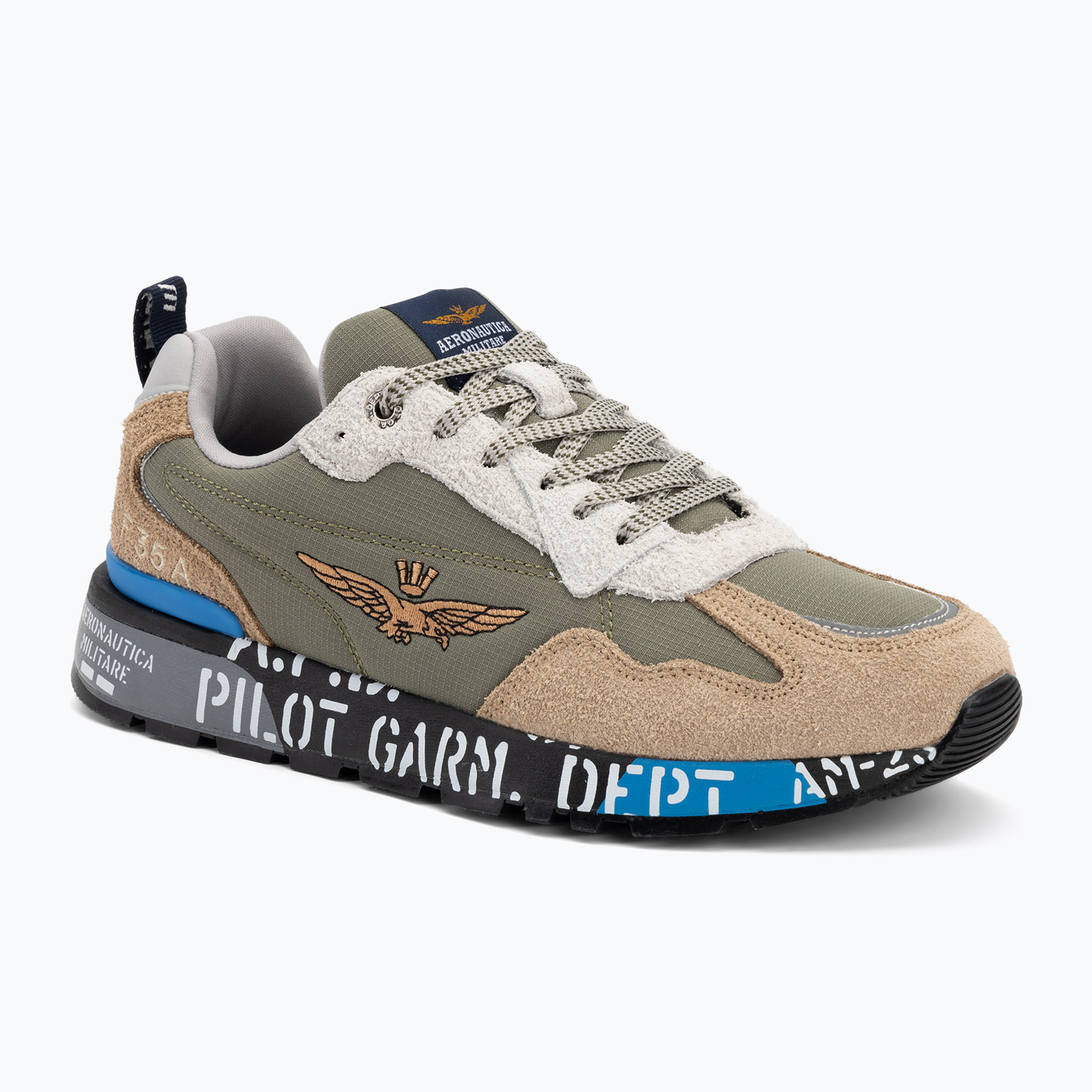Aeronautica Militare men's shoes 251SC276CT3546 agave/mouton (42 EU)