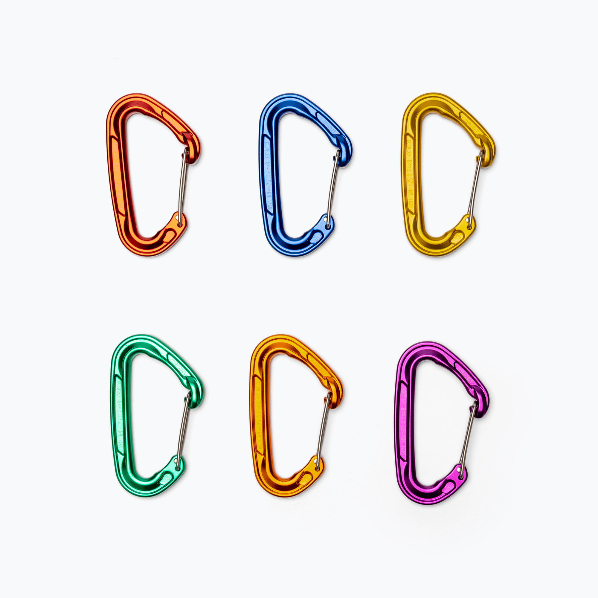 Climbing Technology Carab. Fly-Weight Evo 6 pcs. 2C43900999CTSTP
