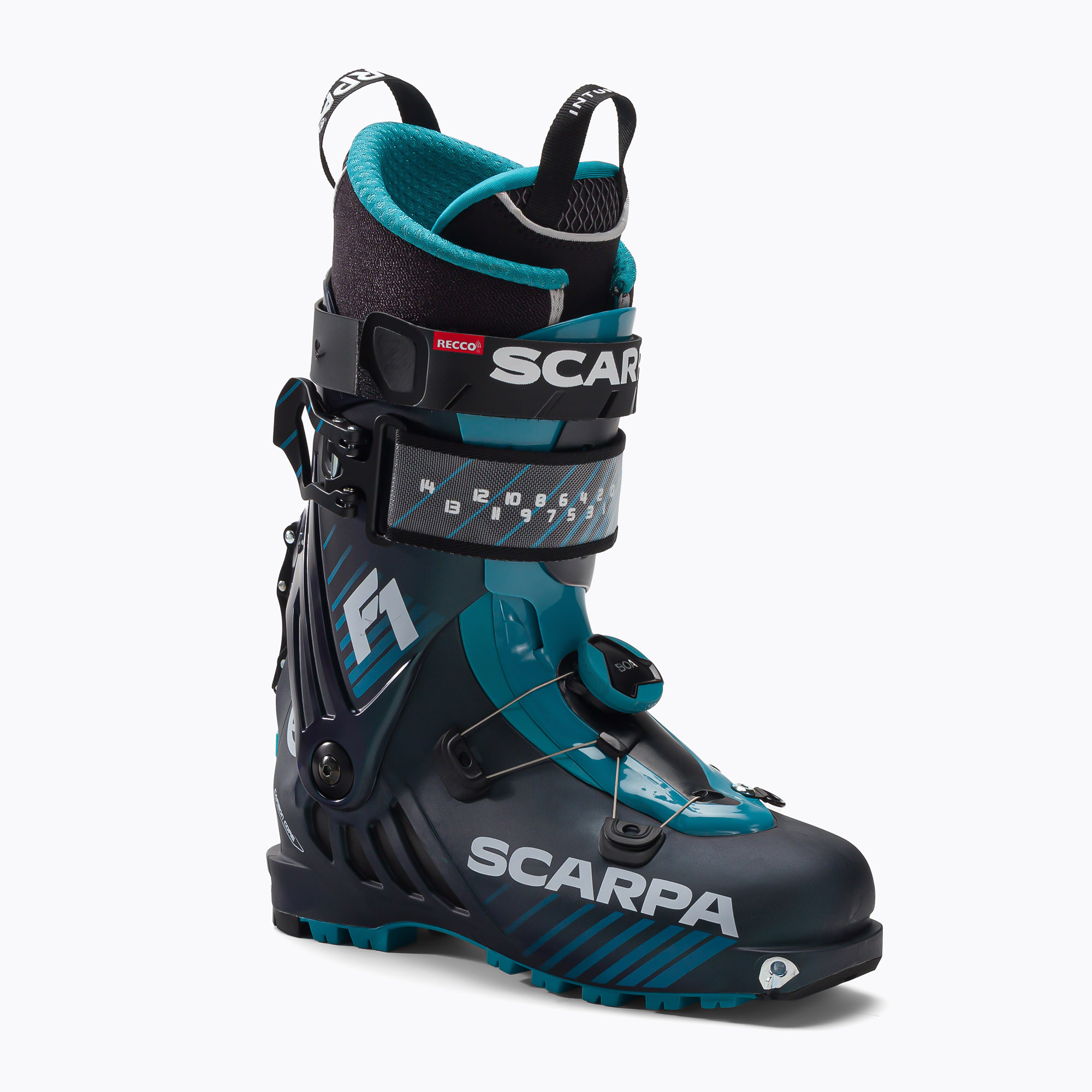 Men's SCARPA F1 ski boot blue 12173-501/1 (26.5 cm)