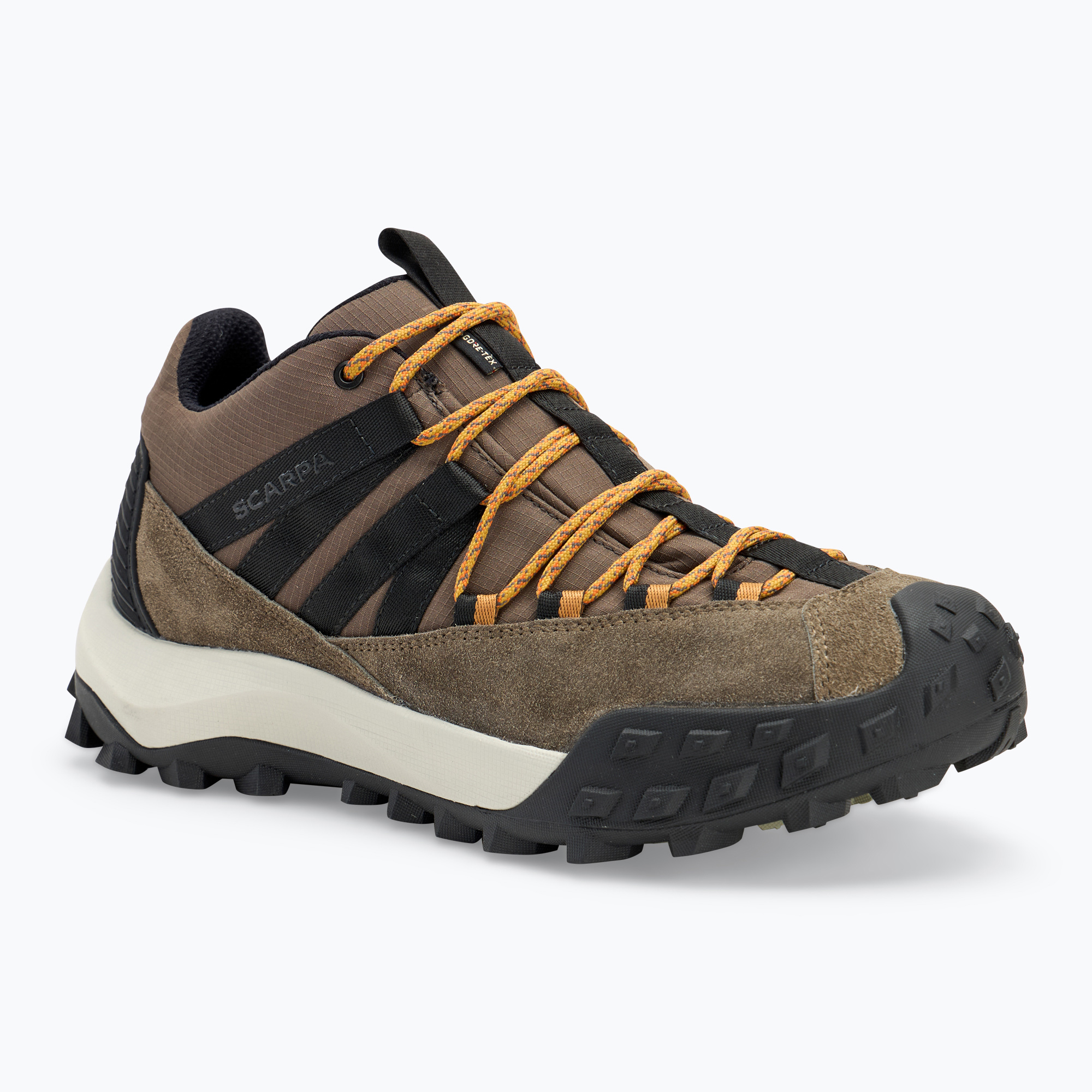 Men's hiking boots SCARPA Rove GTX mud/dark rock/burnt (45 EU)