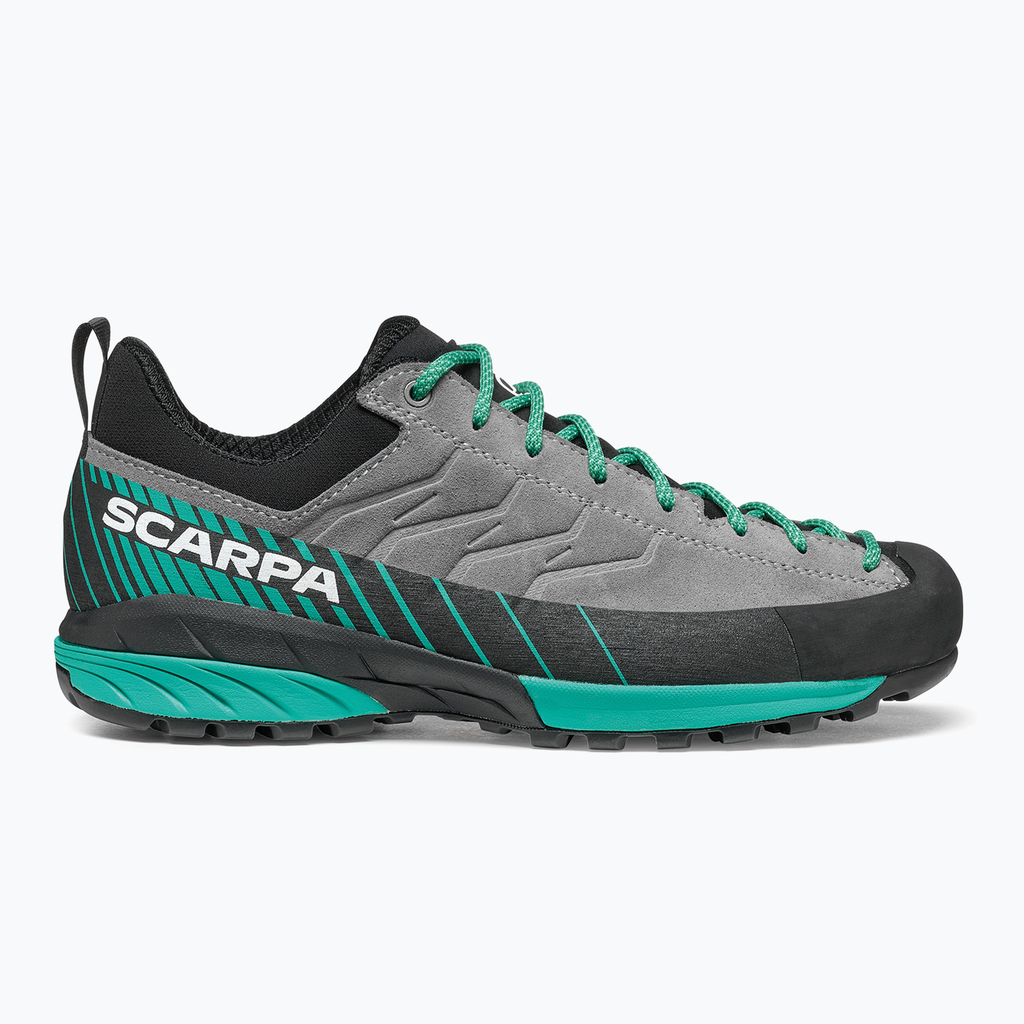 Women's approach shoes SCARPA Mescalito smoke/tropical green (40 EU)