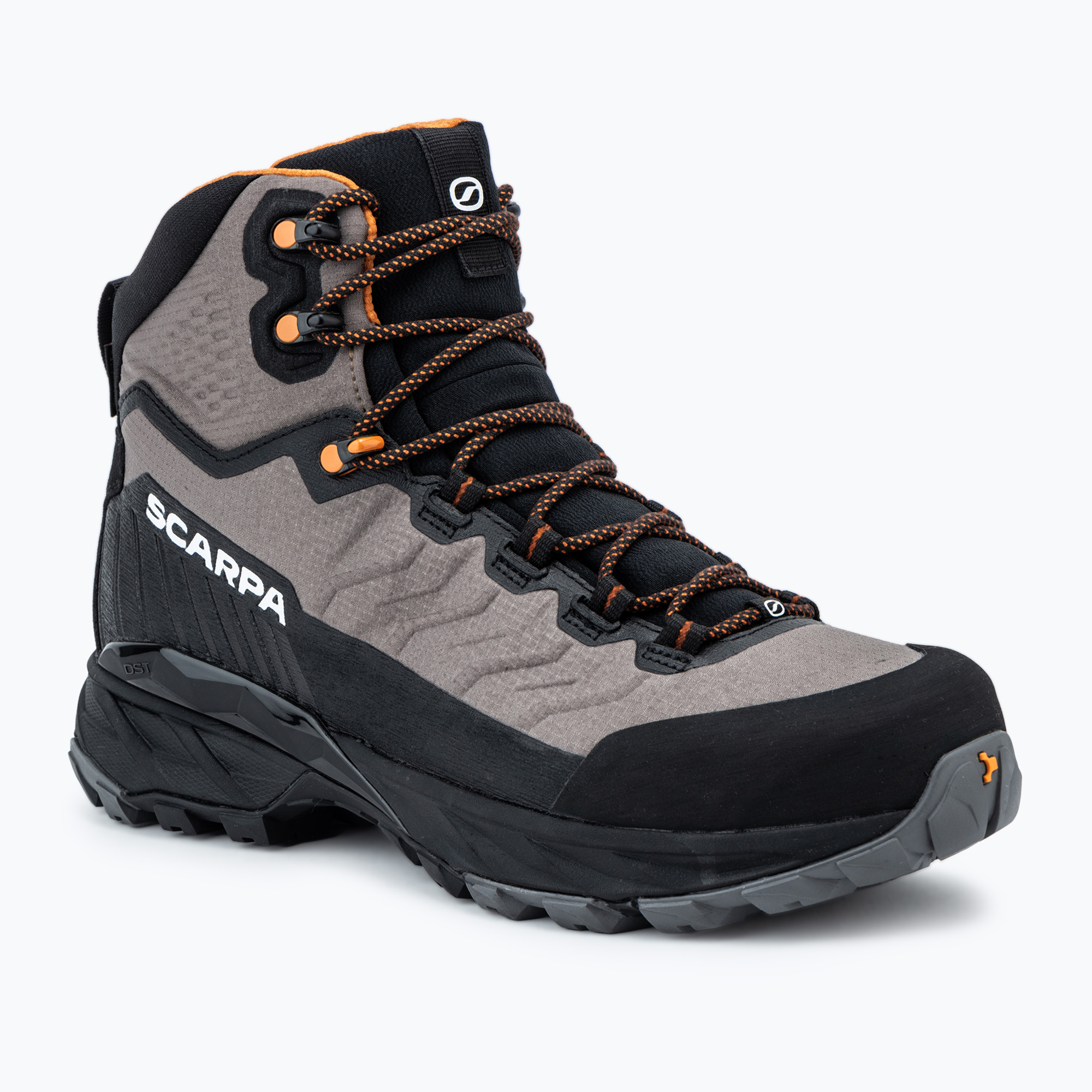 Men's trekking boots SCARPA Rush TRK LT GTX mud/ burnt orange