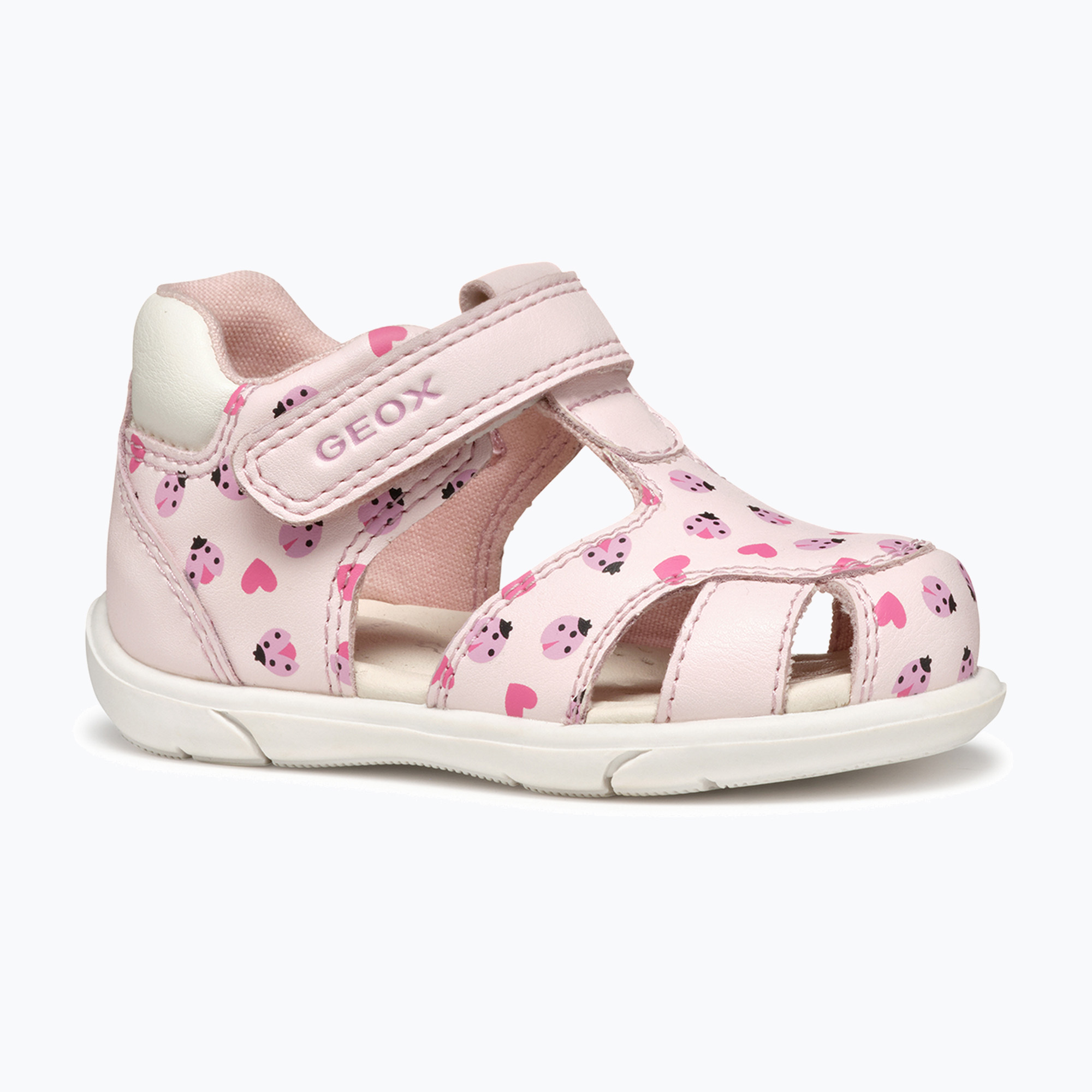 Children's sandals Geox Zapito light pink/white (22 EU)