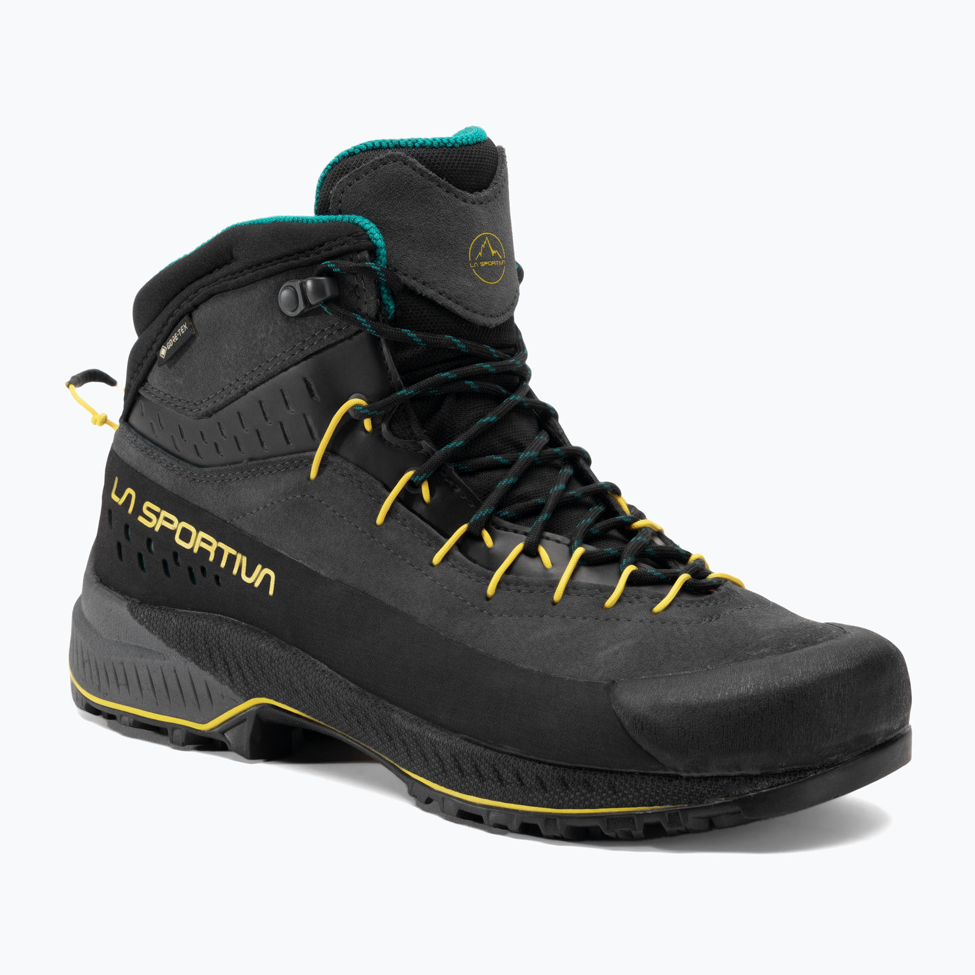 Men's La Sportiva TX4 Evo Mid GTX carbon/bamboo climbing shoe (46.5 EU)