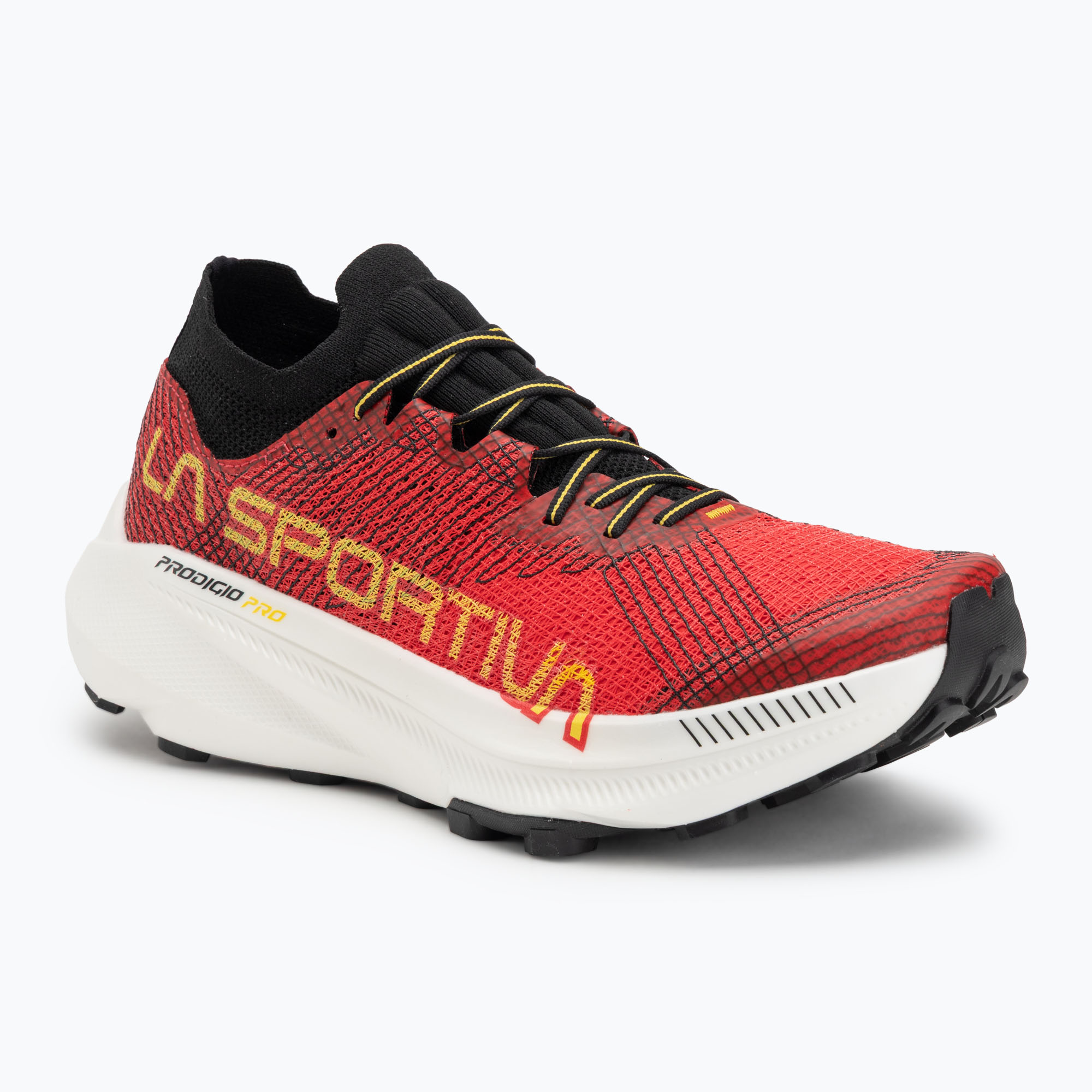 La Sportiva Prodigio Pro mountain red/yellow men's running shoe (44 EU)