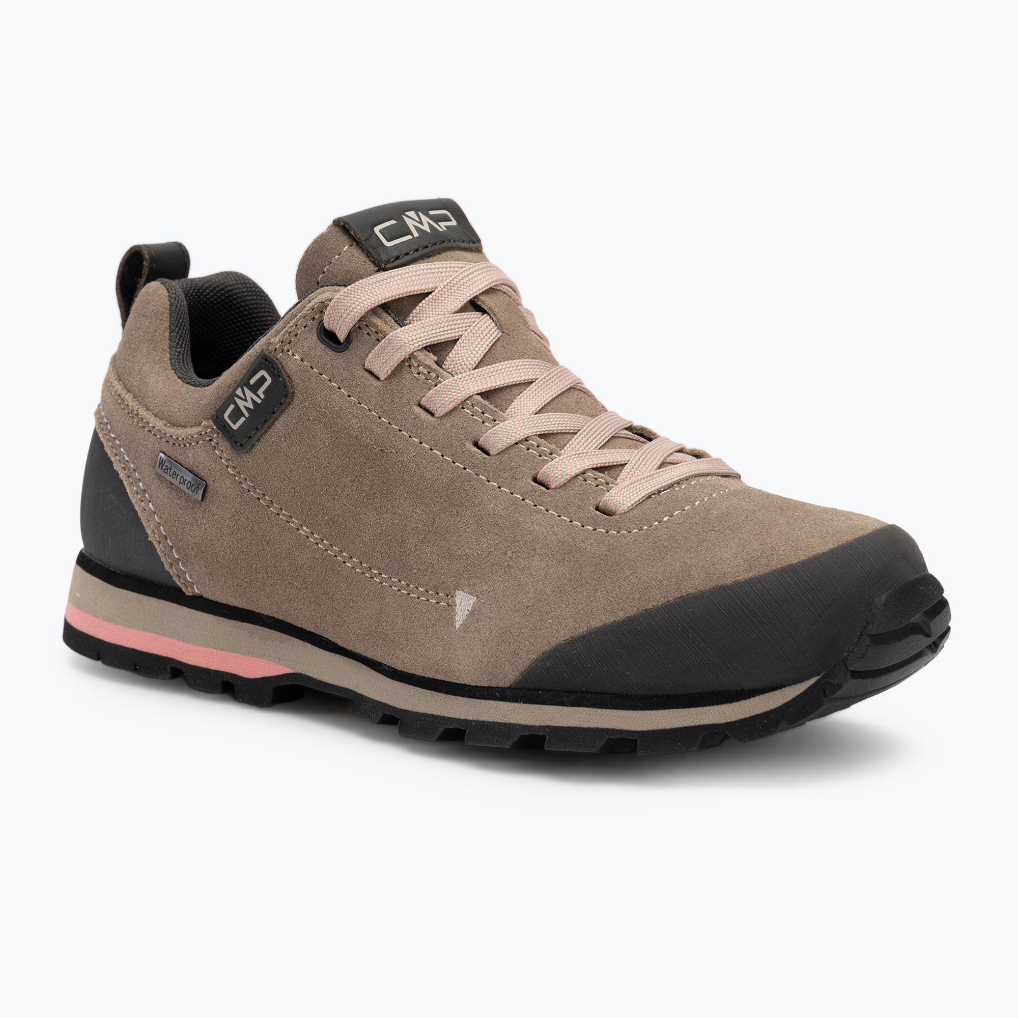 Women's trekking boots CMP Elettra Low sand / pesca (40 EU)