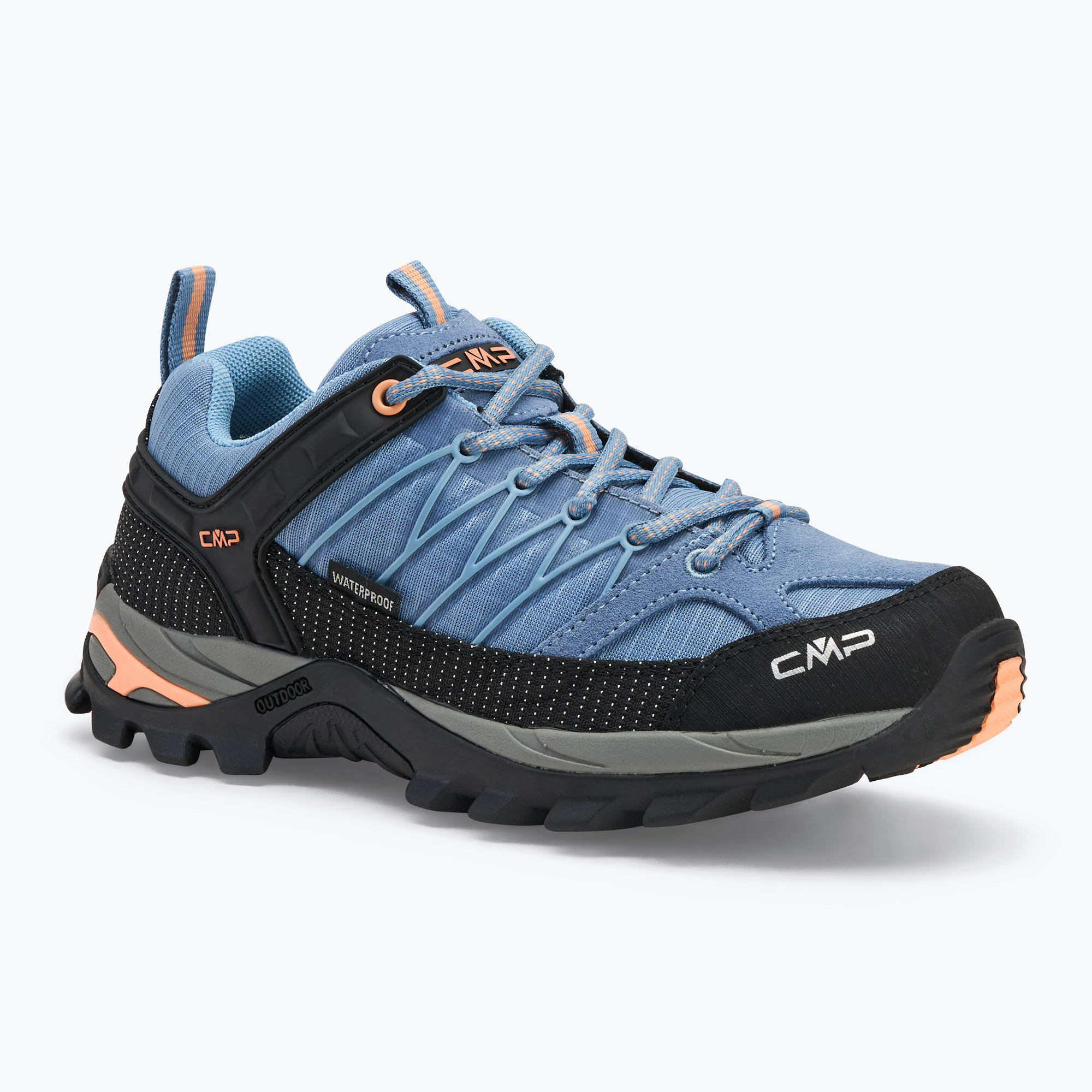 CMP women's trekking boots Rigel Low Wp storm/sunrise (37 EU)