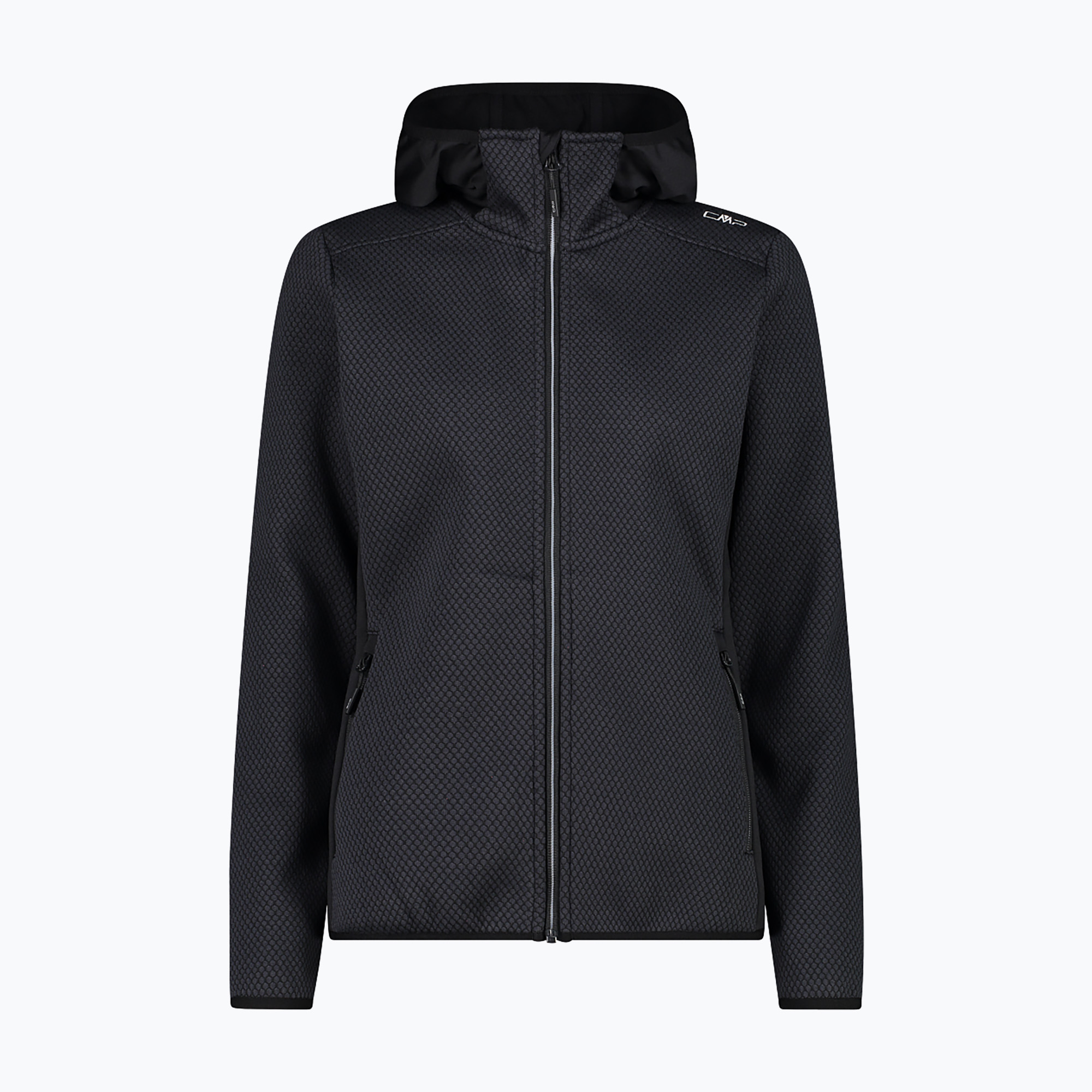 CMP women's sweatshirt 34H2876 antracite/ nero (34)