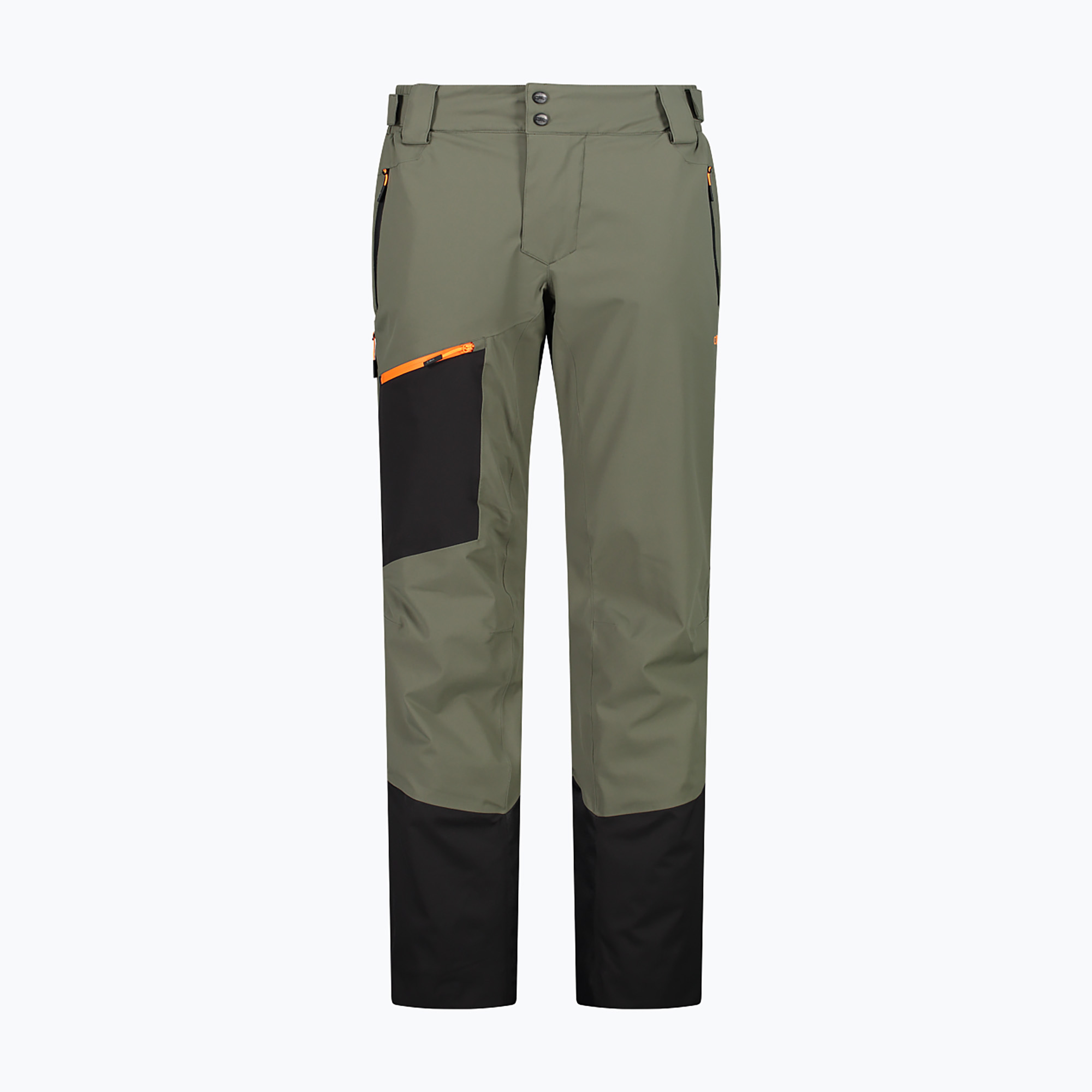 Men's CMP Free Ride ski trousers 34W2027 olive (52)