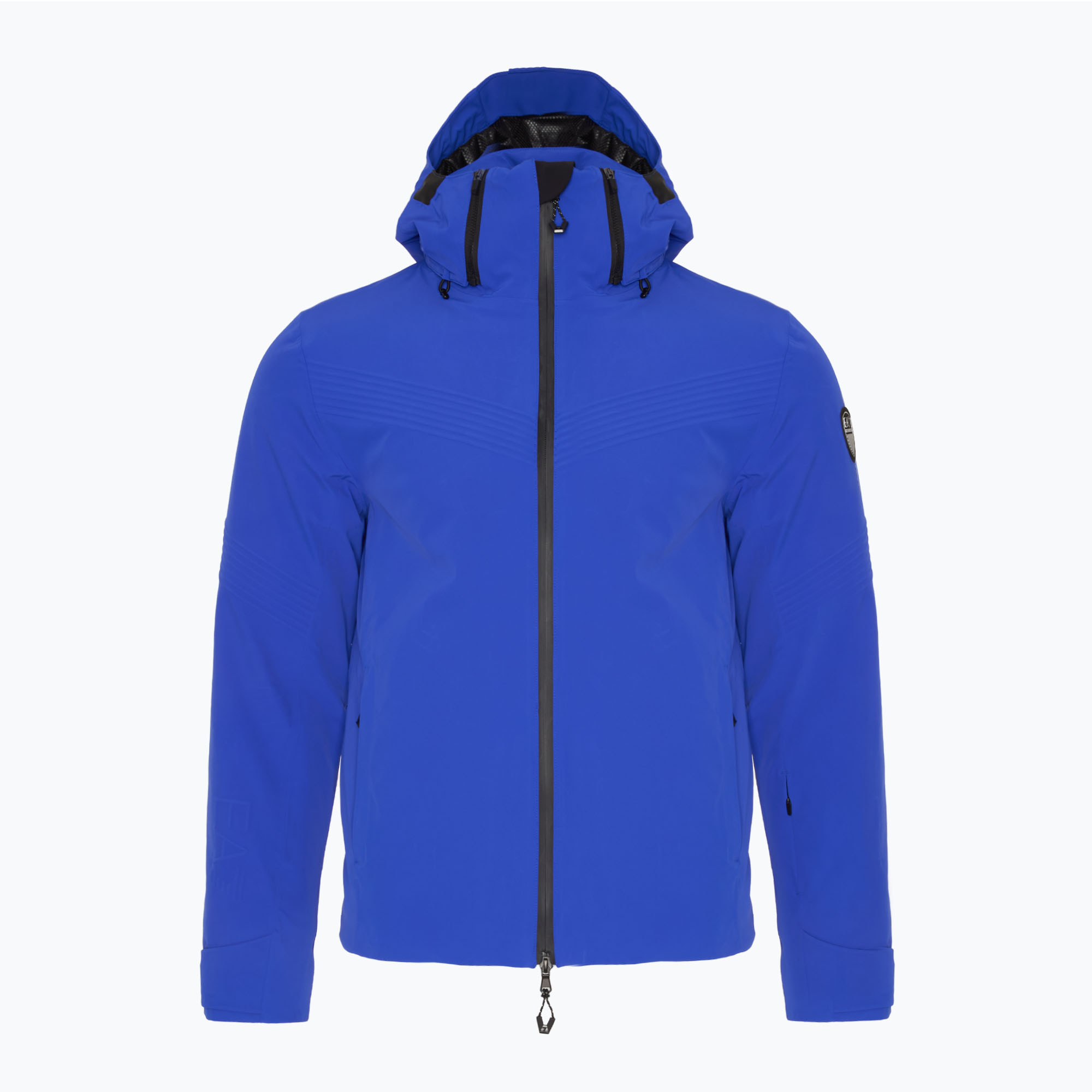 Men's ski jacket EA7 Emporio Armani Ski Cortina Embossed Toray new royal blue (XL)