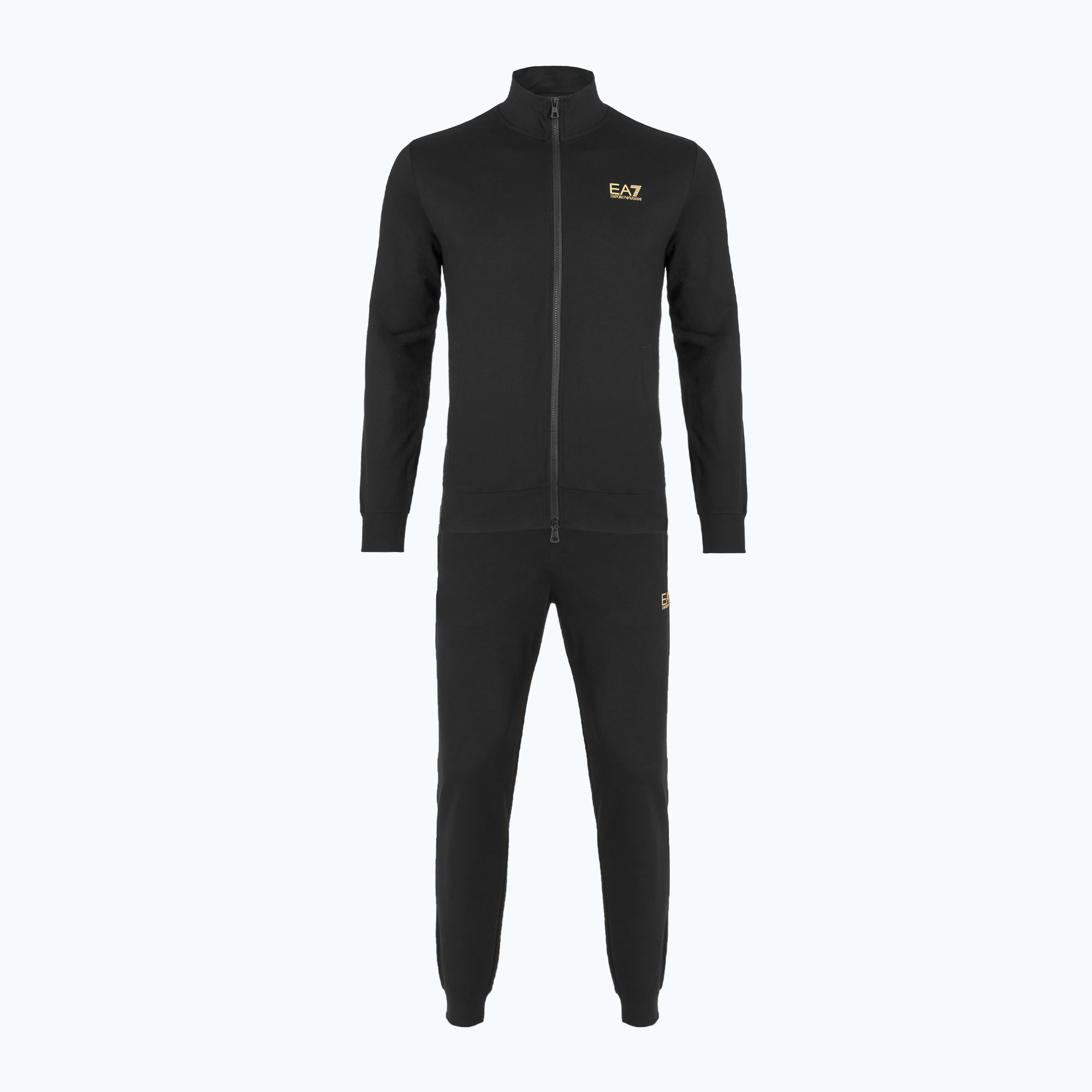 Men's EA7 Emporio Armani Train Core Identity Tracksuit FZ black (L)