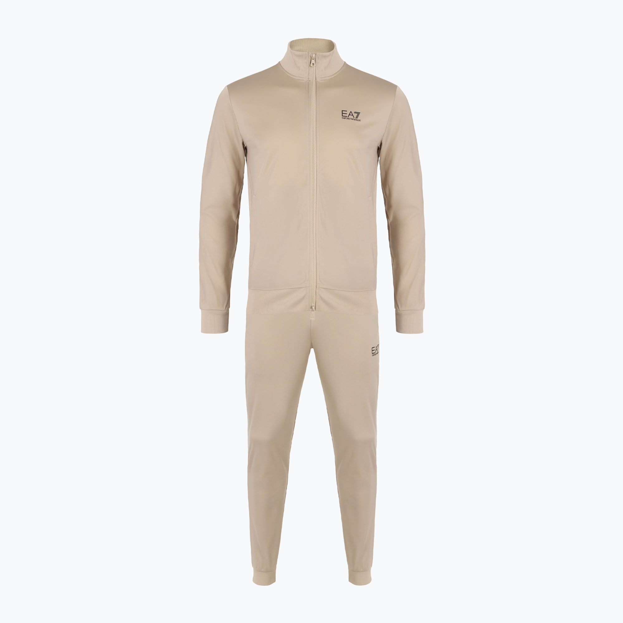 Men's EA7 Emporio Armani Technical Fabric Core Identity Tracksuit FZ cobblestone (XL)