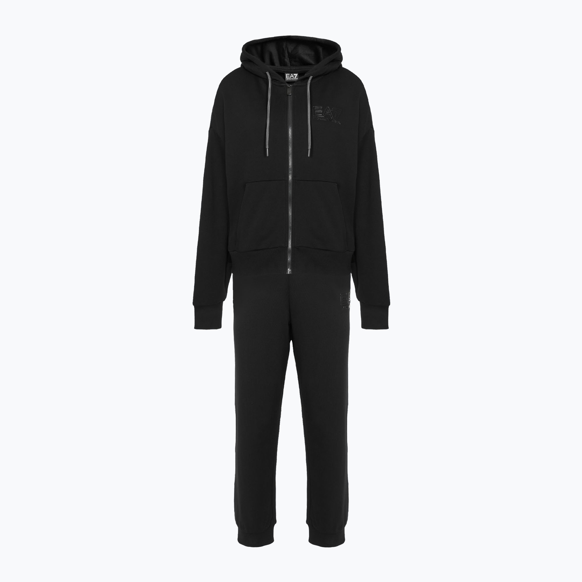 Women's EA7 Emporio Armani Train Visibility Tracksuit HO CH FZ black (S)