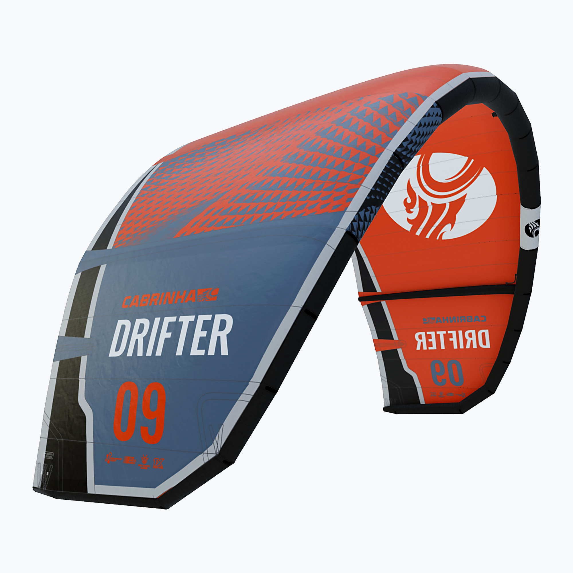 Cabrinha kitesurfing kite Drifter red K2KODRIFR006001 (4 m)
