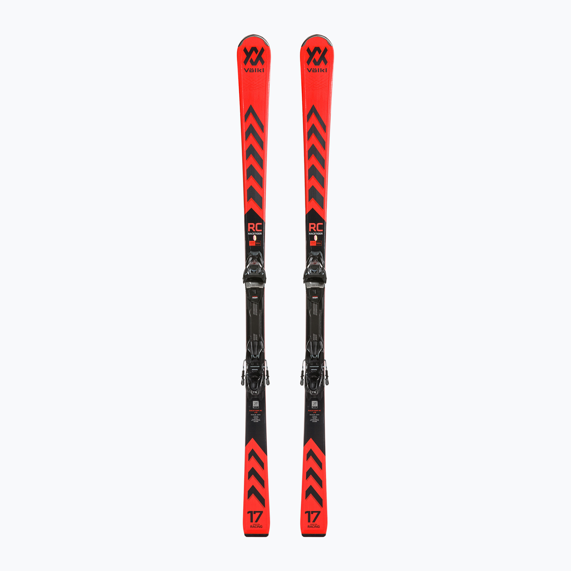 Völkl Racetiger RC Red + vMotion 10 GW red/black downhill skis
