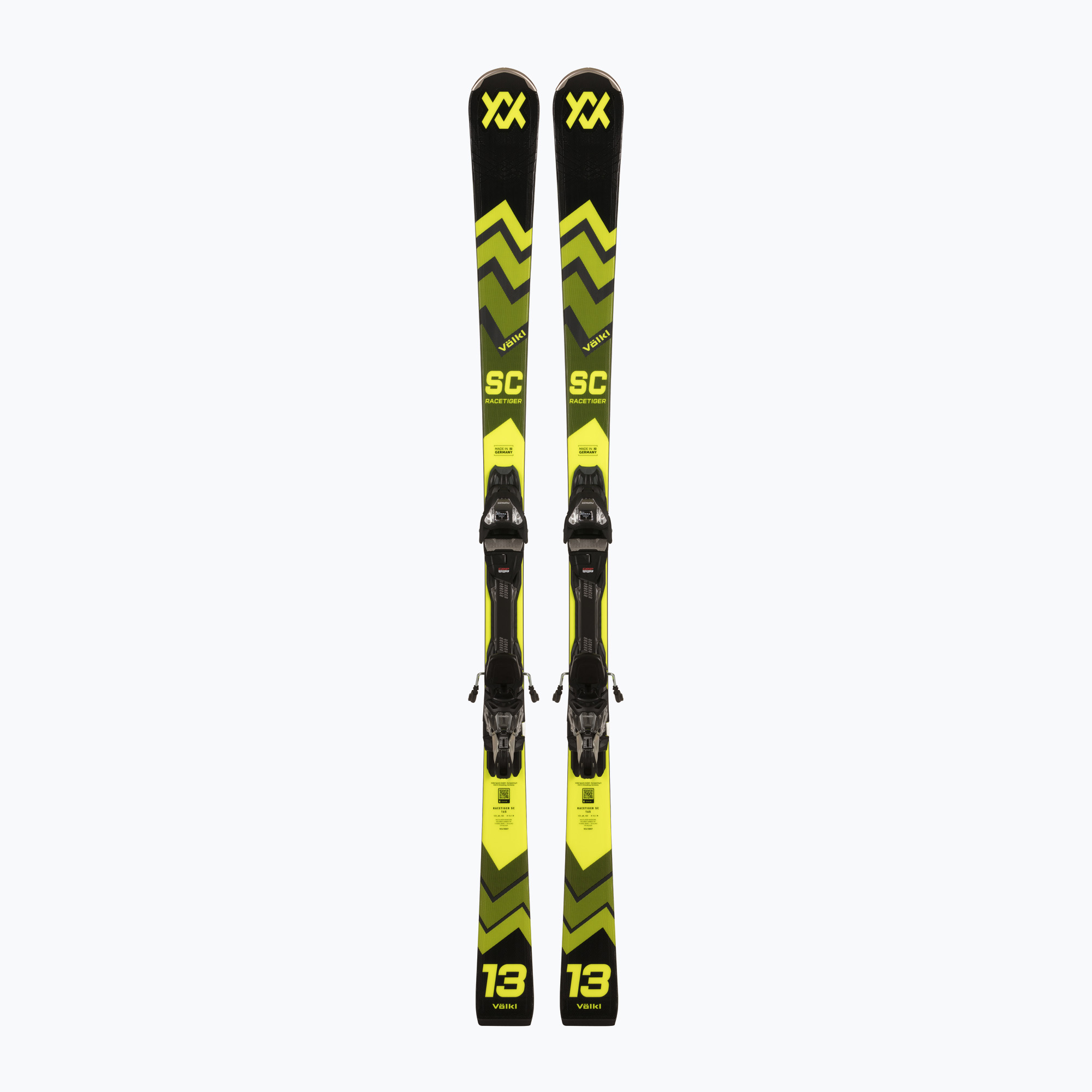 Völkl Racetiger SC Black + VMotion 10 GW bindings (165 cm)