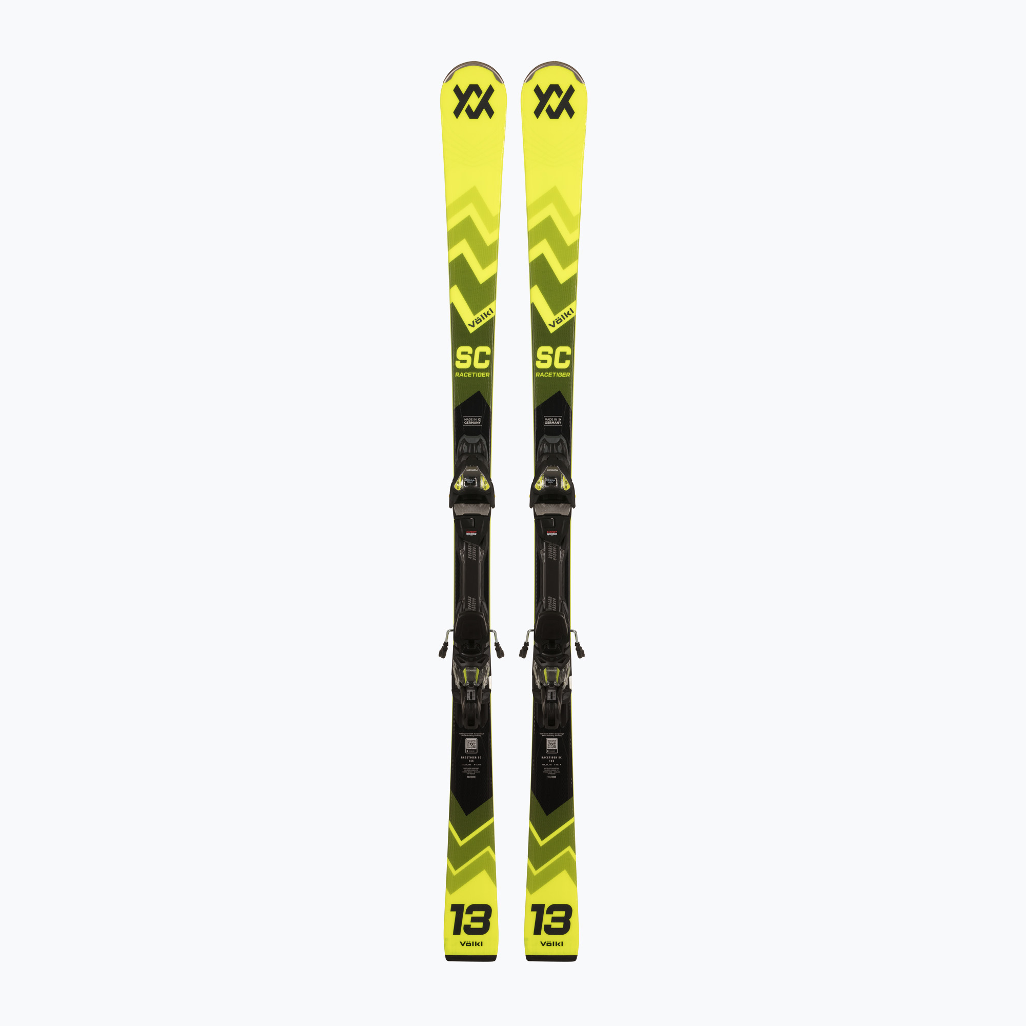 Völkl Racetiger SC Yellow + vMotion 10 GW bindings