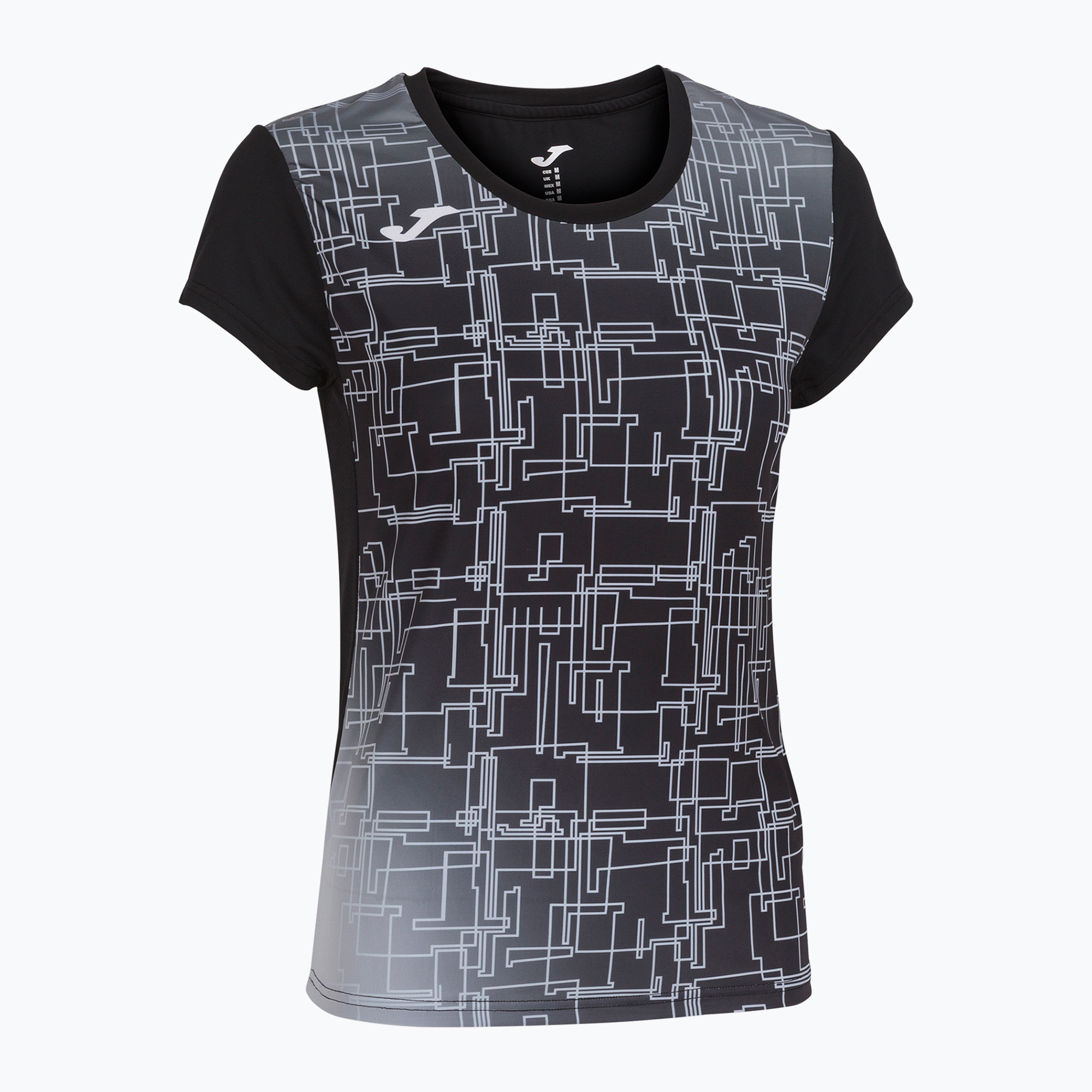 Women's running shirt Joma Elite VIII black