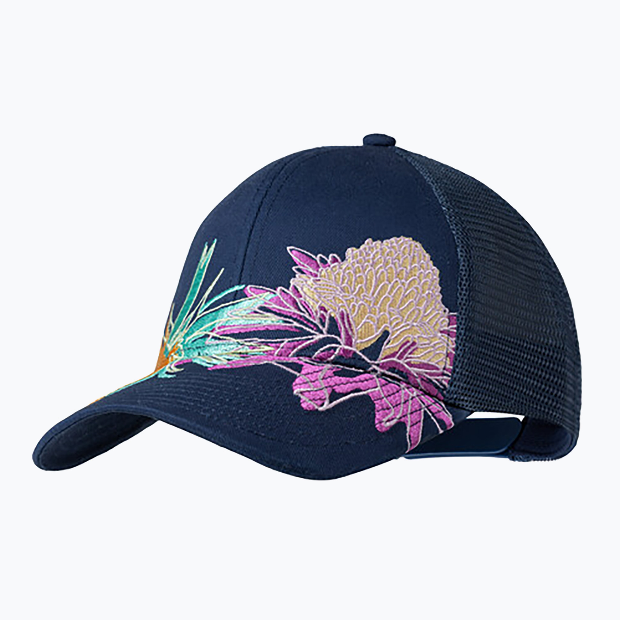 Baseball cap BUFF Explore Trucker Satry indigo