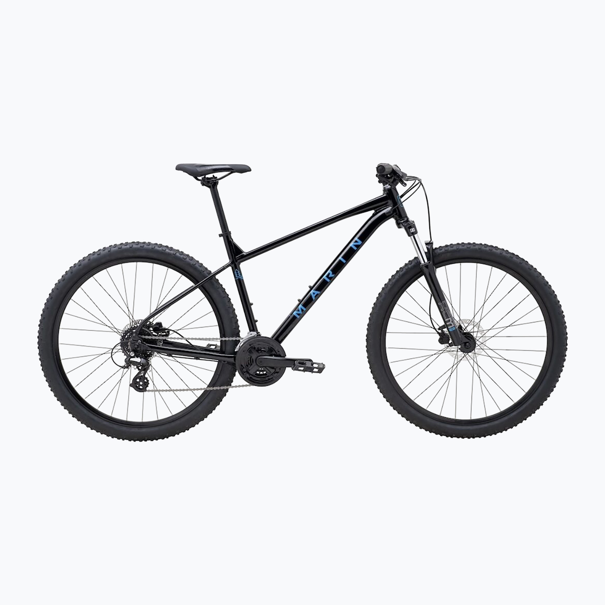 Mountain bicycle Marin Bolinas Ridge 2 27.5 gloss black/blue