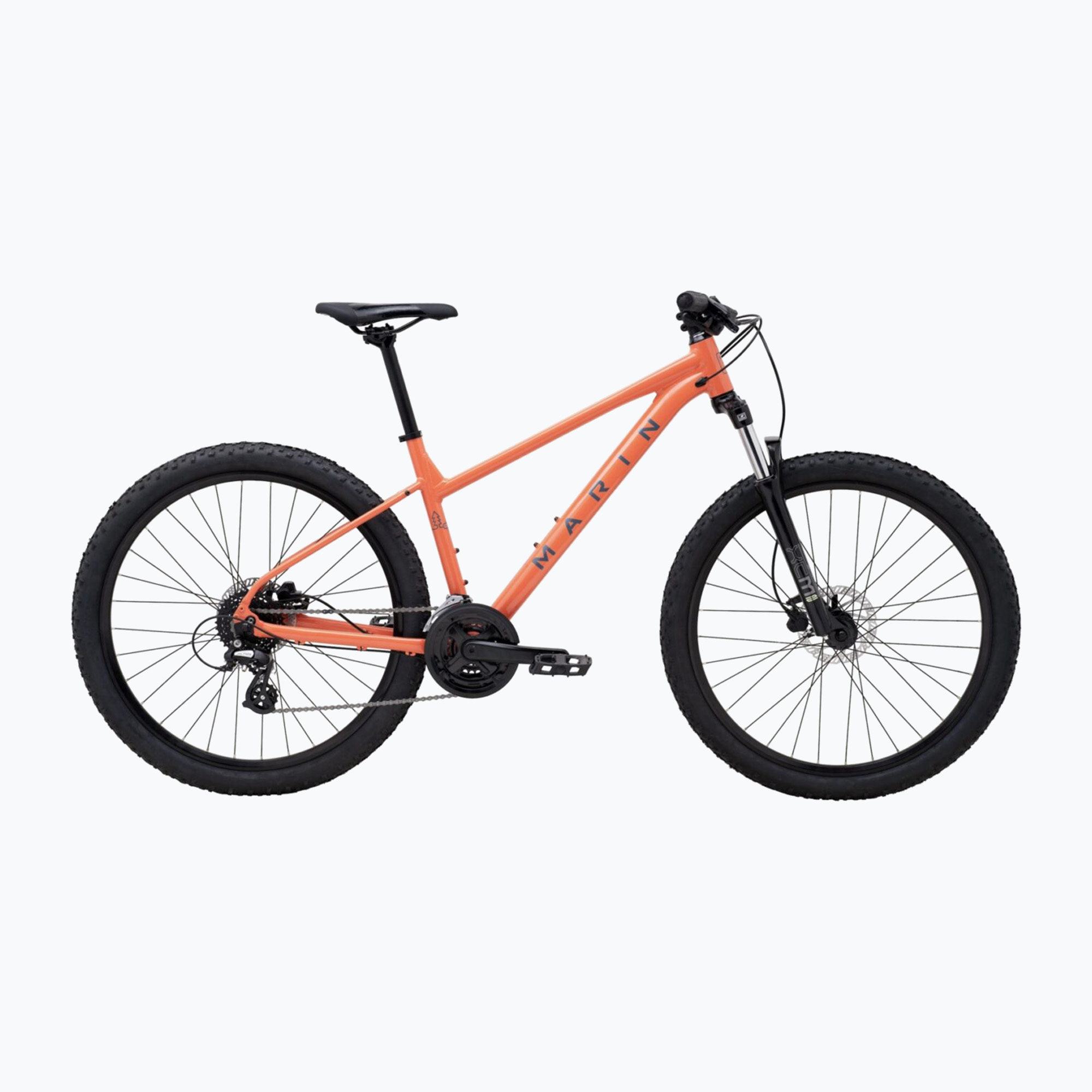 Women's mountain bicycle Marin Wildcat Trail 2 27.5 W gloss coral/gray (M)