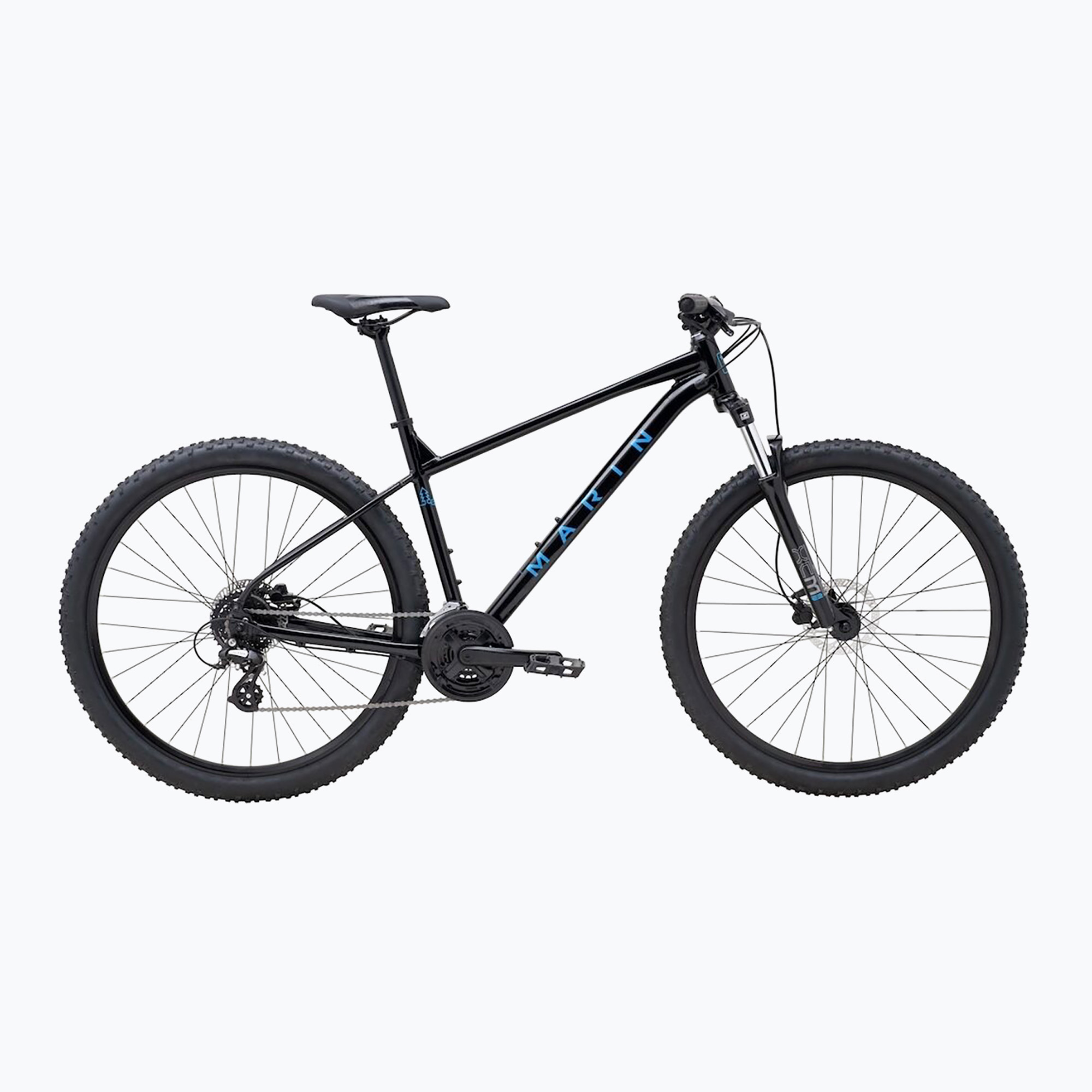 Mountain bicycle Marin Bolinas Ridge 2 29 gloss black/blue (L)