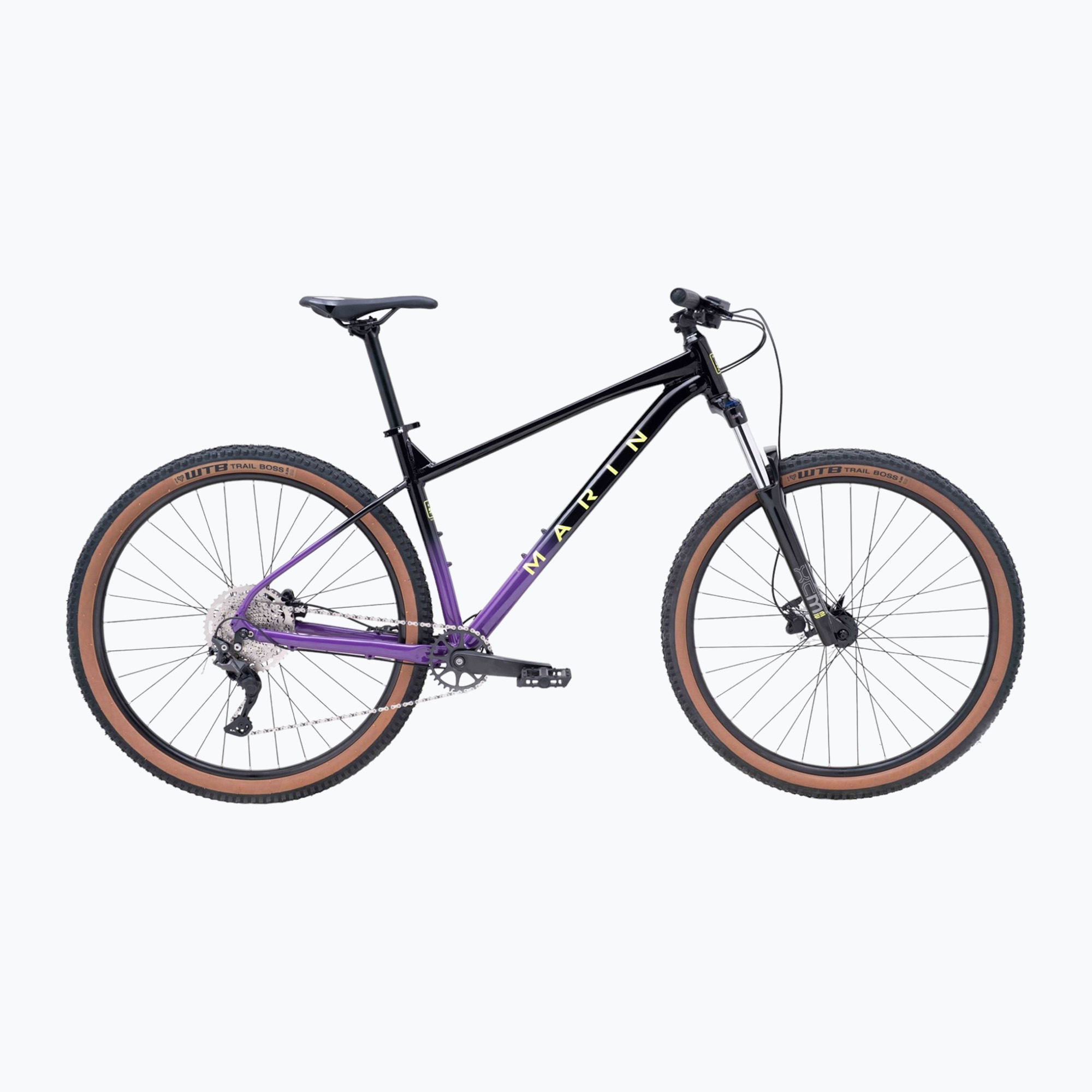 Mountain bicycle Marin Bobcat Trail 4 29 gloss black/purple/neon yellow (XL)