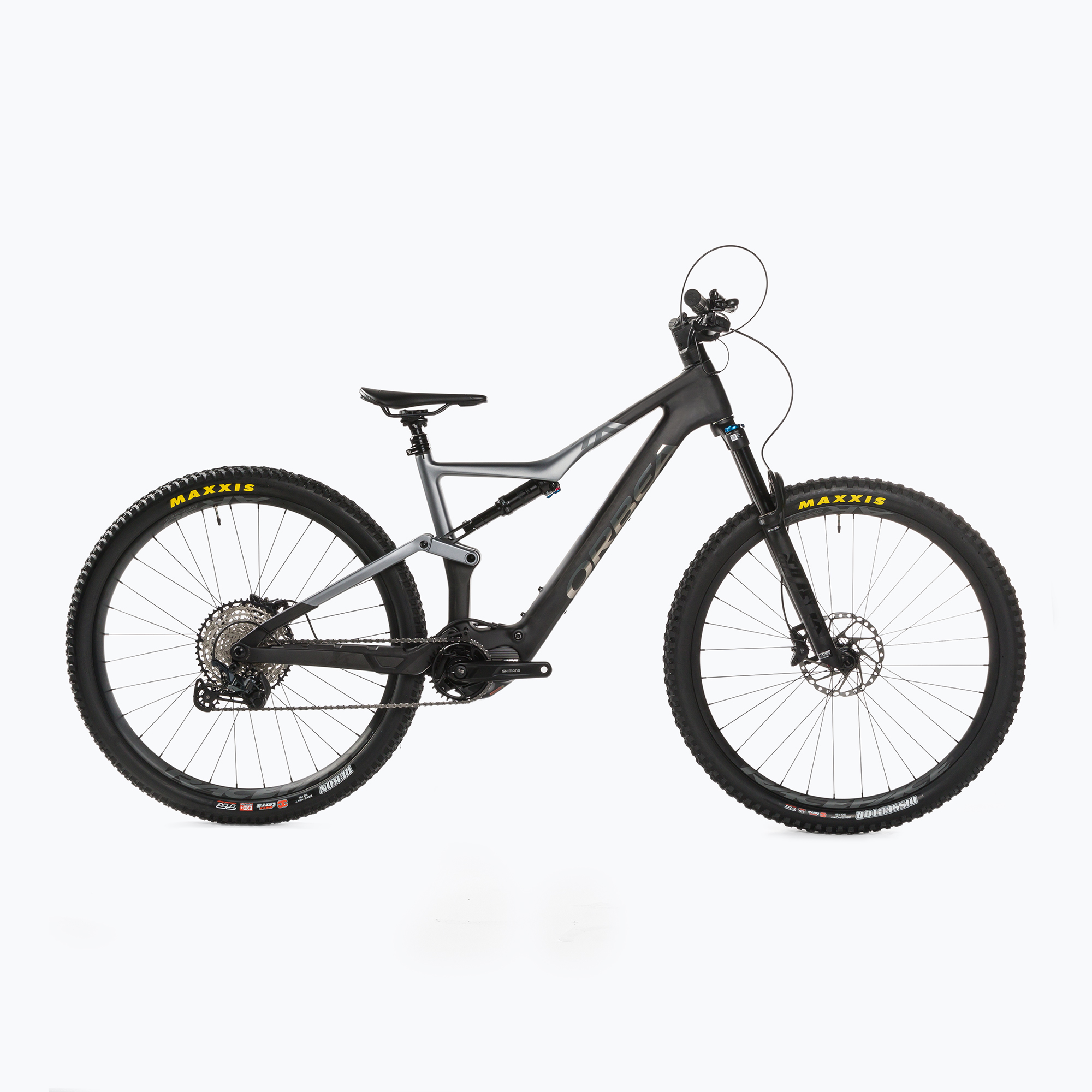 Orbea Rise M20 silver/black electric bike 2023 N37405V2 (L)