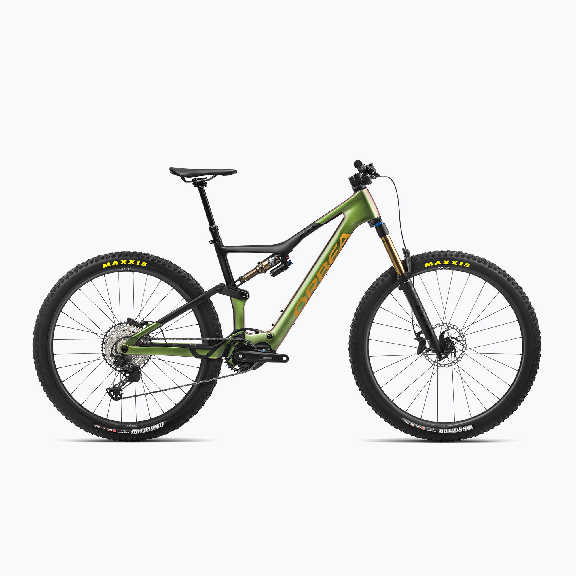 Orbea Rise M10 42V 360Wh 2023 chameleon goblin green/black electric bike (XL)