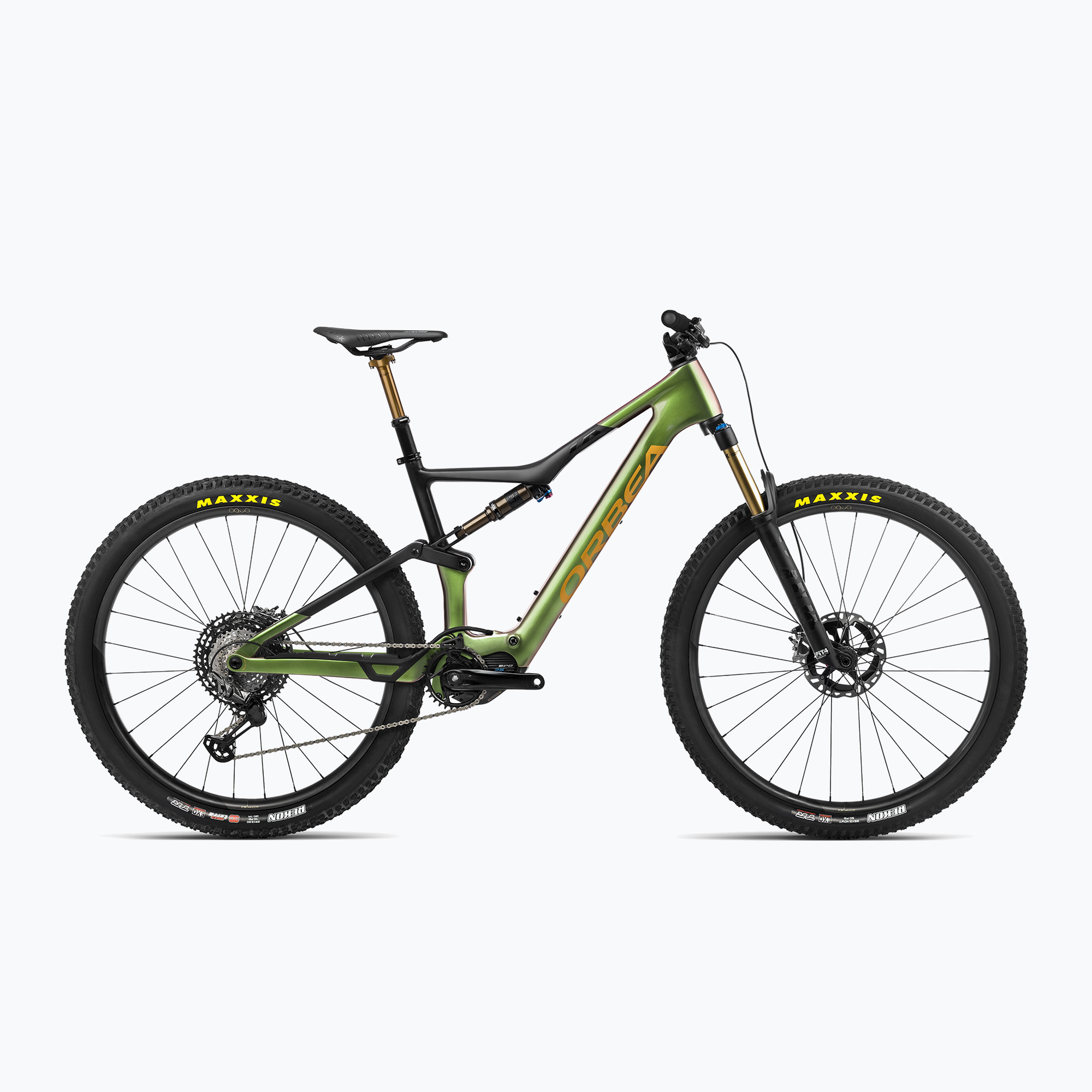 Orbea Rise M-LTD 42V 360Wh 2023 chameleon goblin green/black electric bike (M)