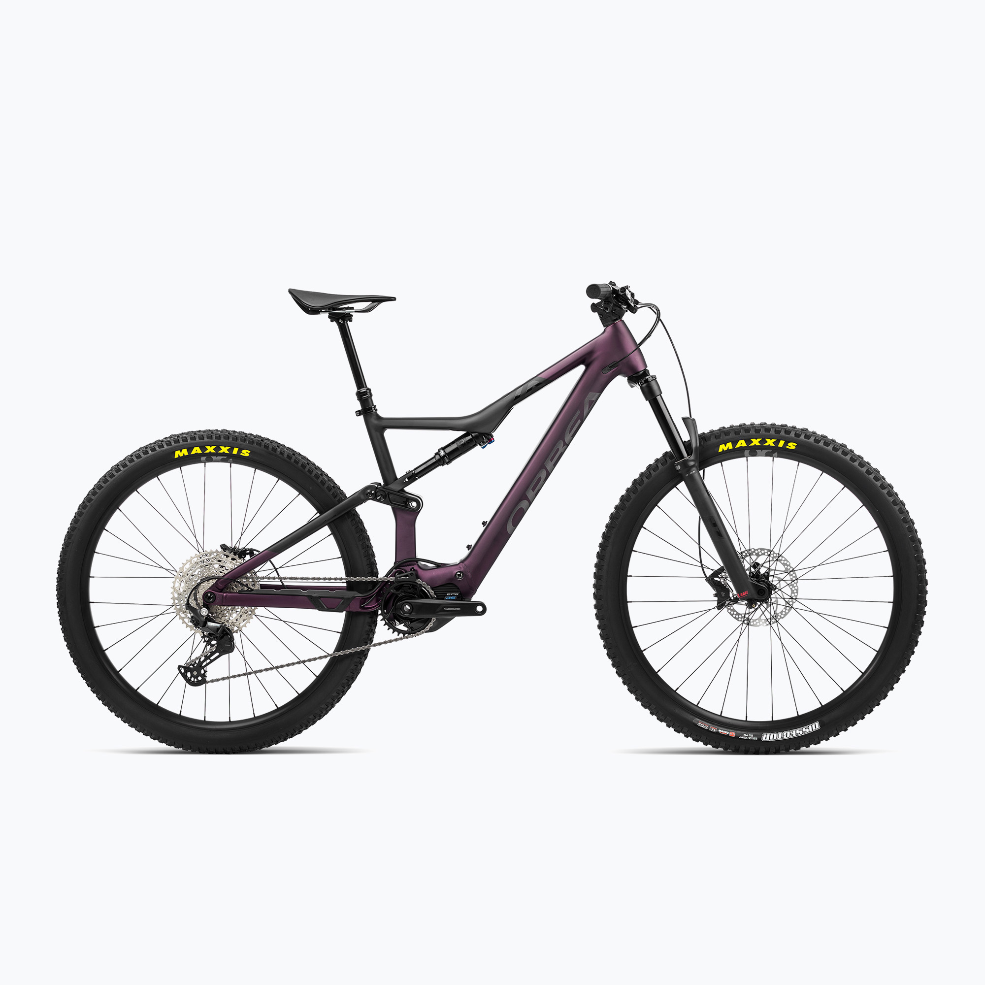 Orbea Rise H30 540Wh 2023 metallic mulberry/black electric bike (M)