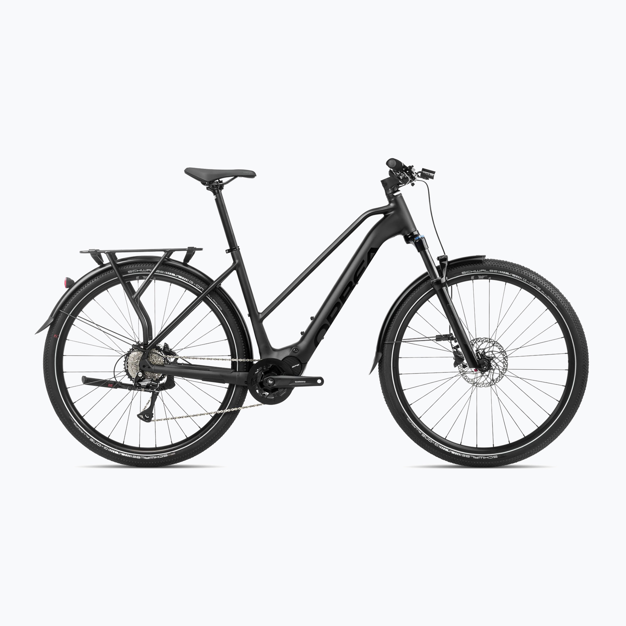 Orbea Kemen Mid 40 540Wh 2024 metallic night black electric bike (S)
