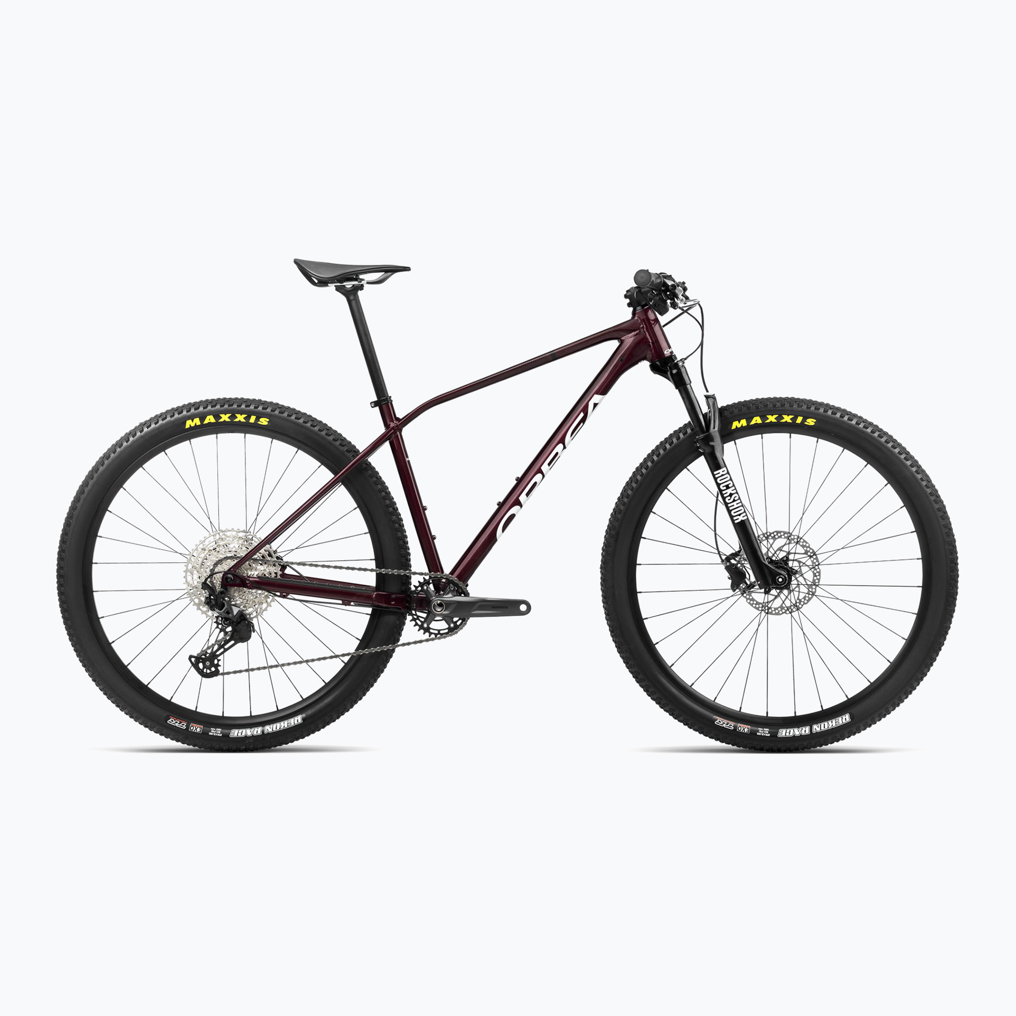 Orbea Alma H20 2024 metallic dark red/chic white mountain bike (L)