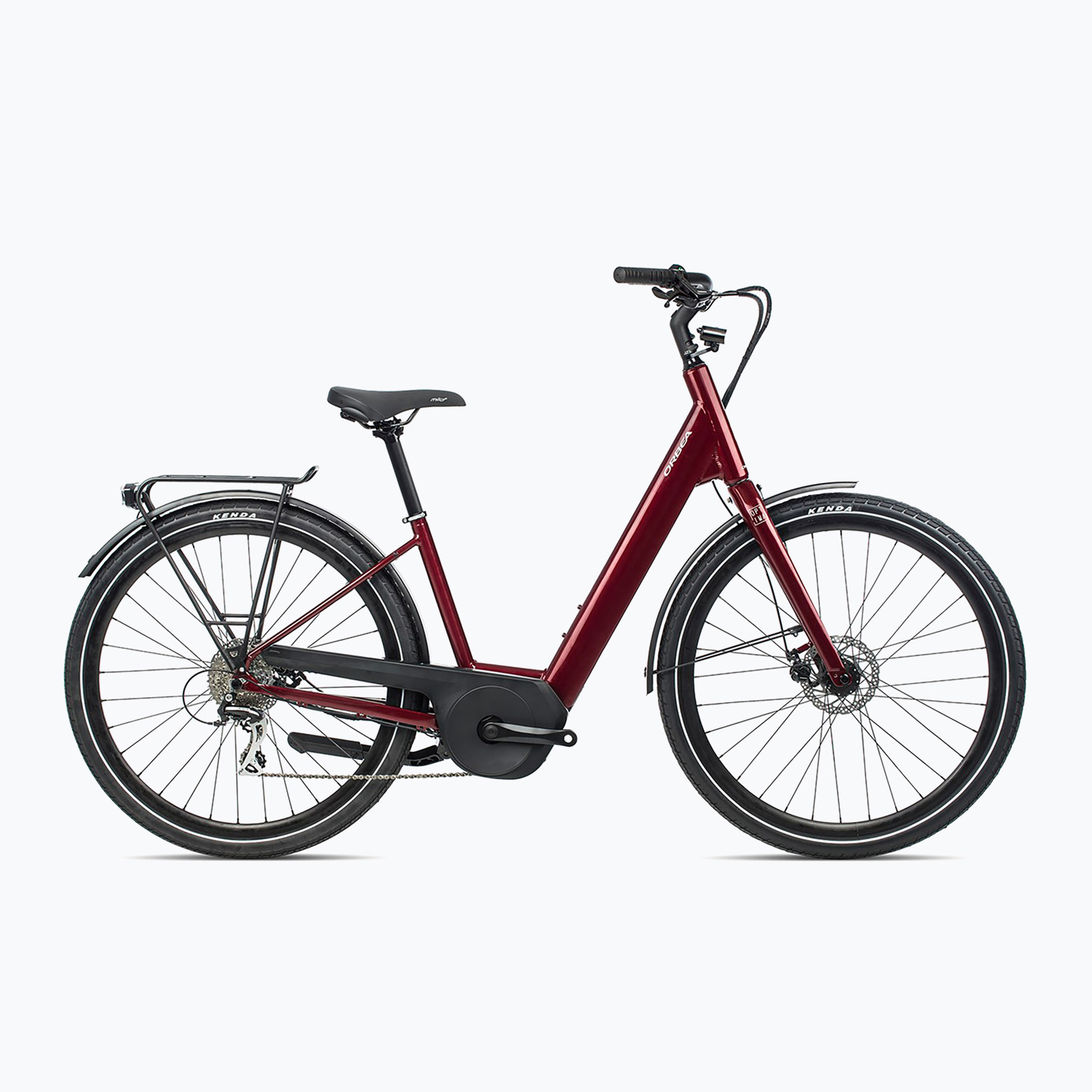 Orbea Optima E50 36V 248Wh metallic dark red electric bike (L)