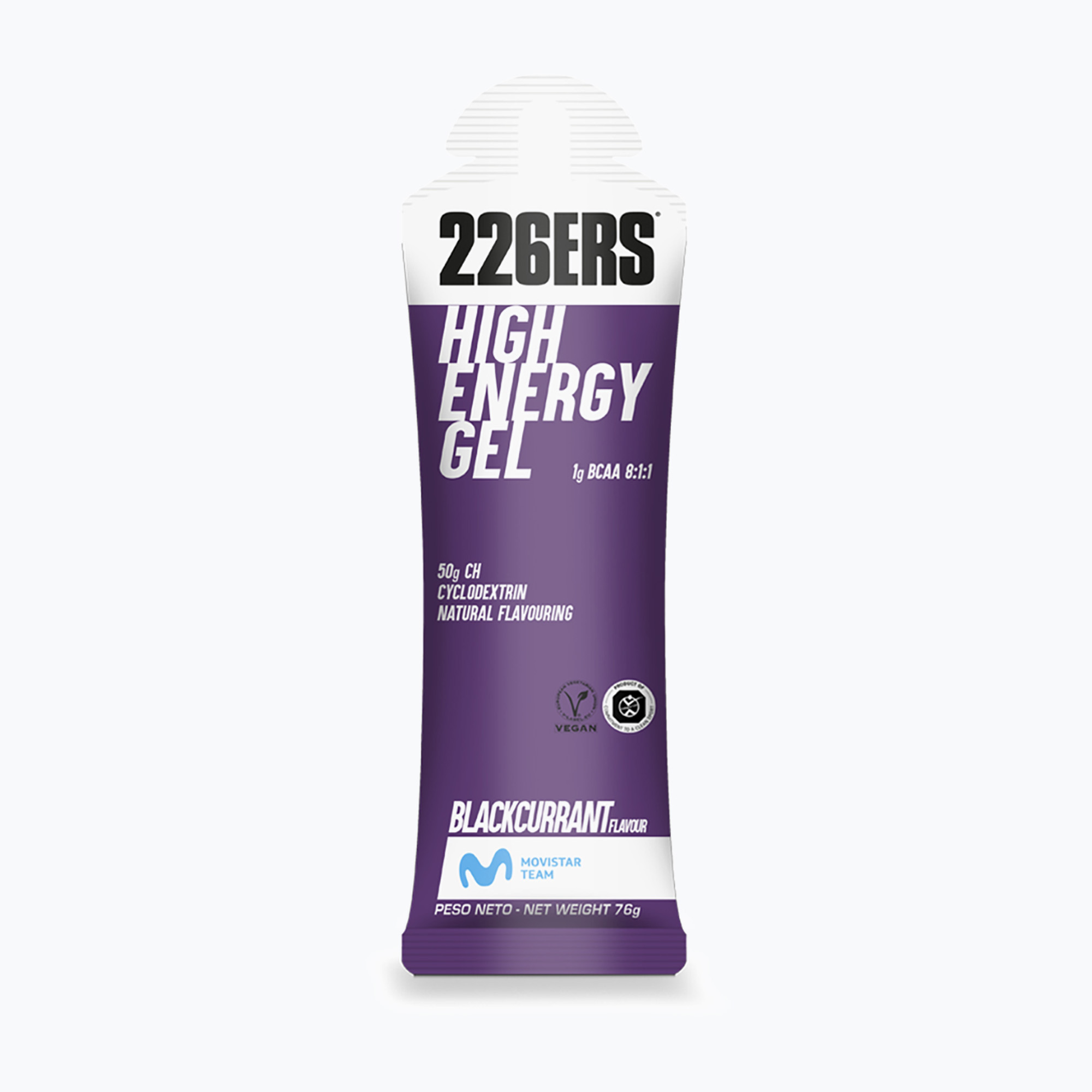 Energy gel 226ERS High Energy BCAA 76 g blackcurrant