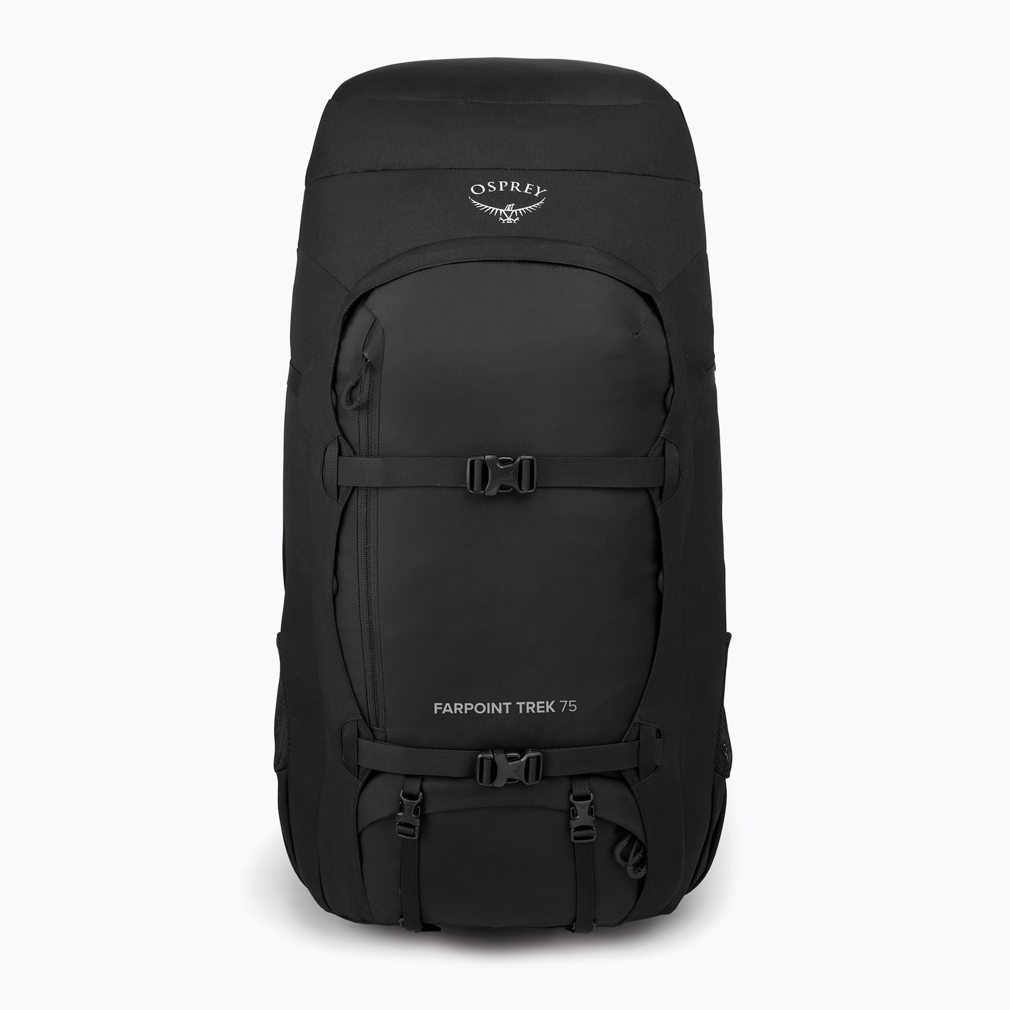 Men's trekking backpack Osprey Farpoint Trek 75 l black (75 l)