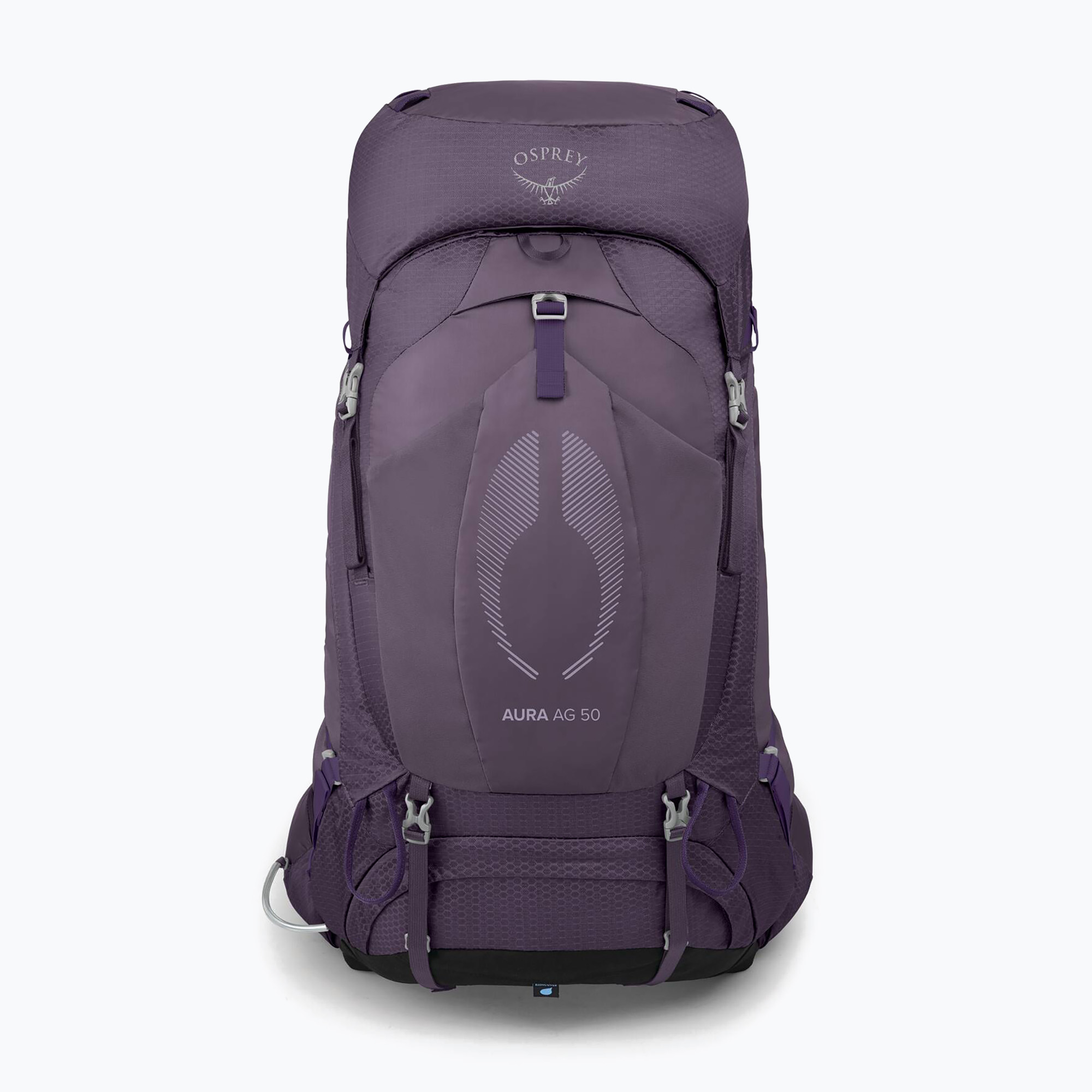 Women's trekking backpack Osprey Aura AG 50 l enchantment purple