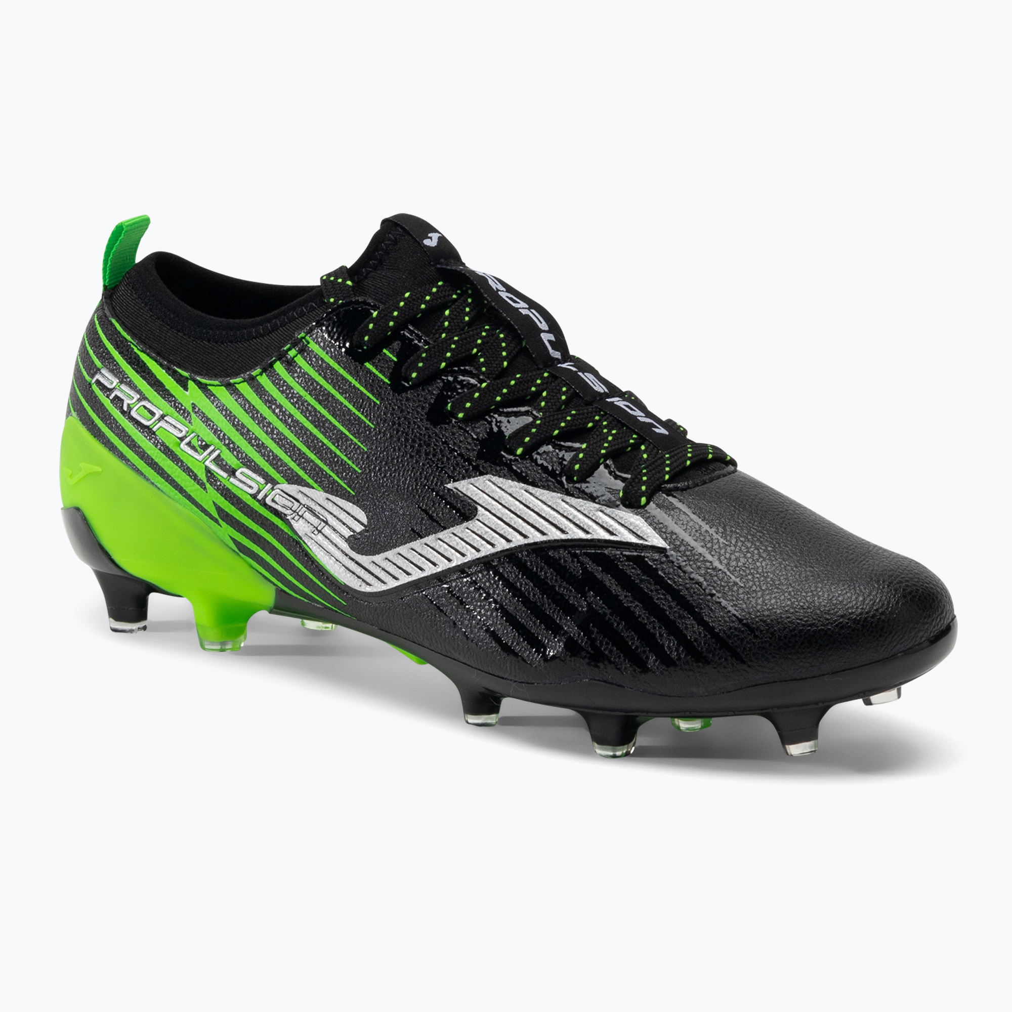 Joma Propulsion Cup FG black/green fluor men's football boots (40.5 EU)