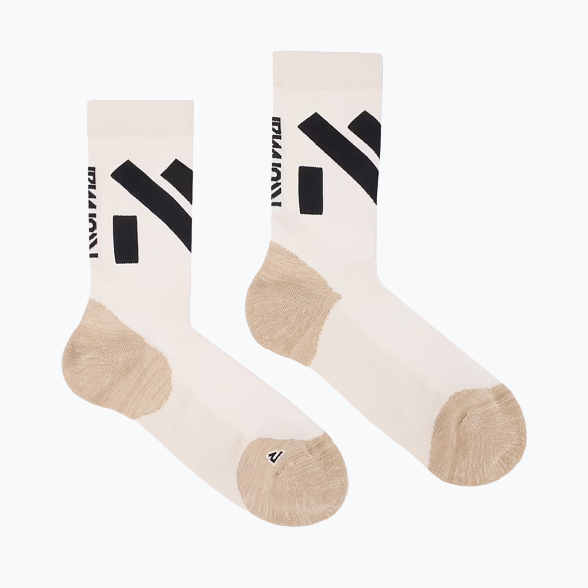 NNormal Race beige running compression socks (L)