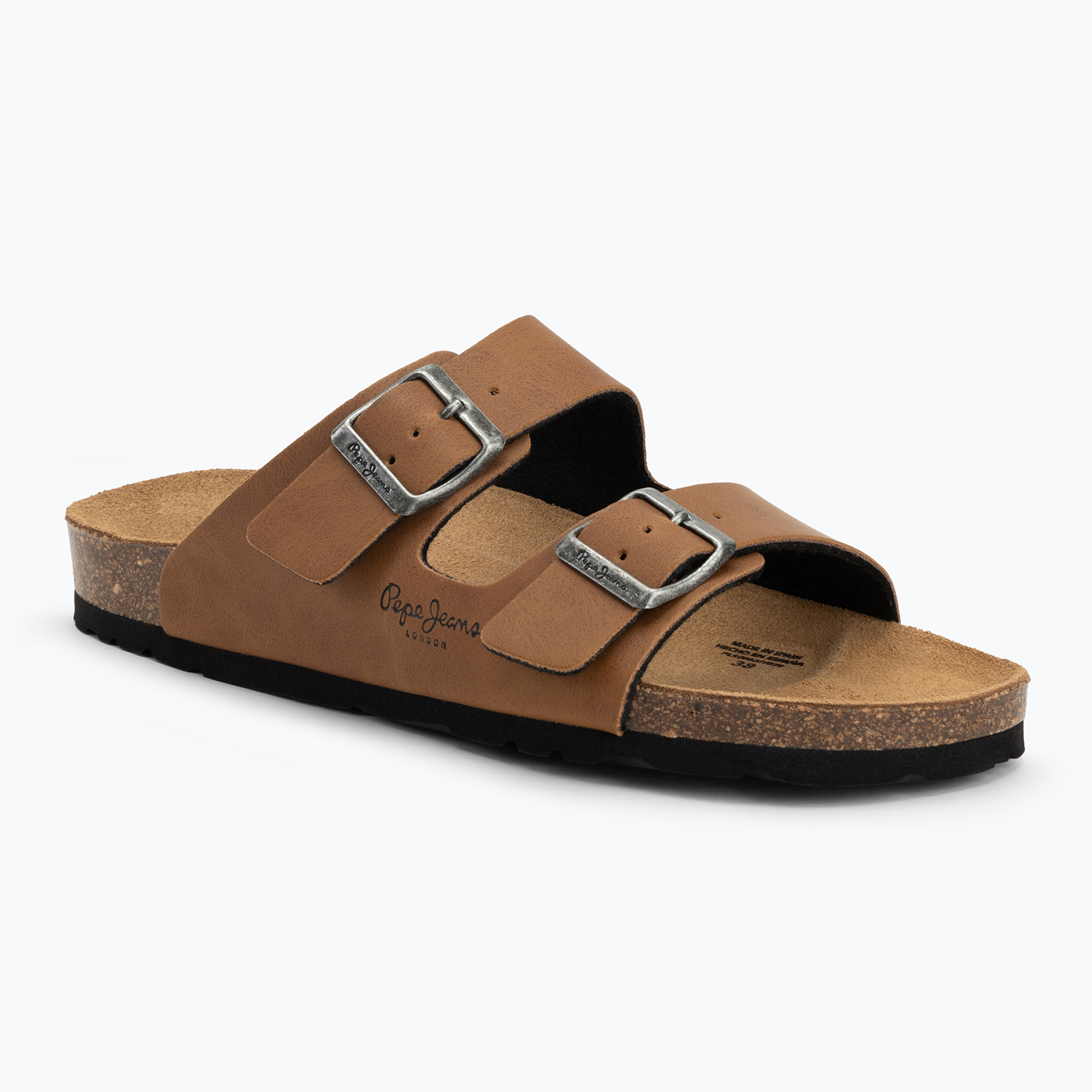 Women's slides Pepe Jeans Oban Classic 1 brown (37 EU)