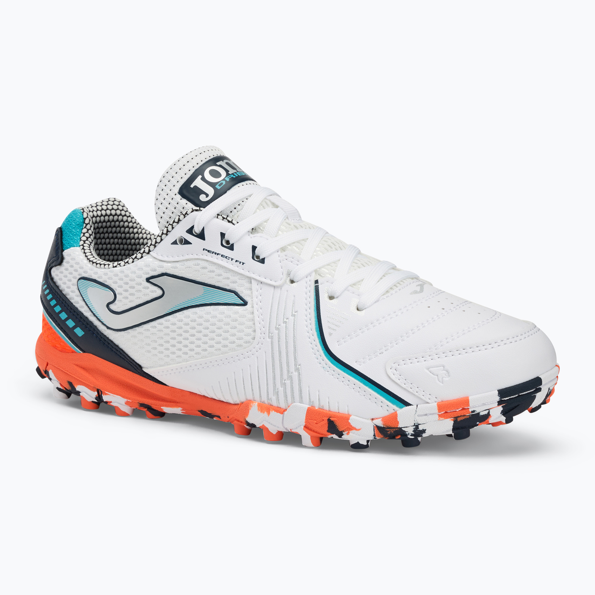 Joma Dribling TF men's football boots white/orange (44 EU)