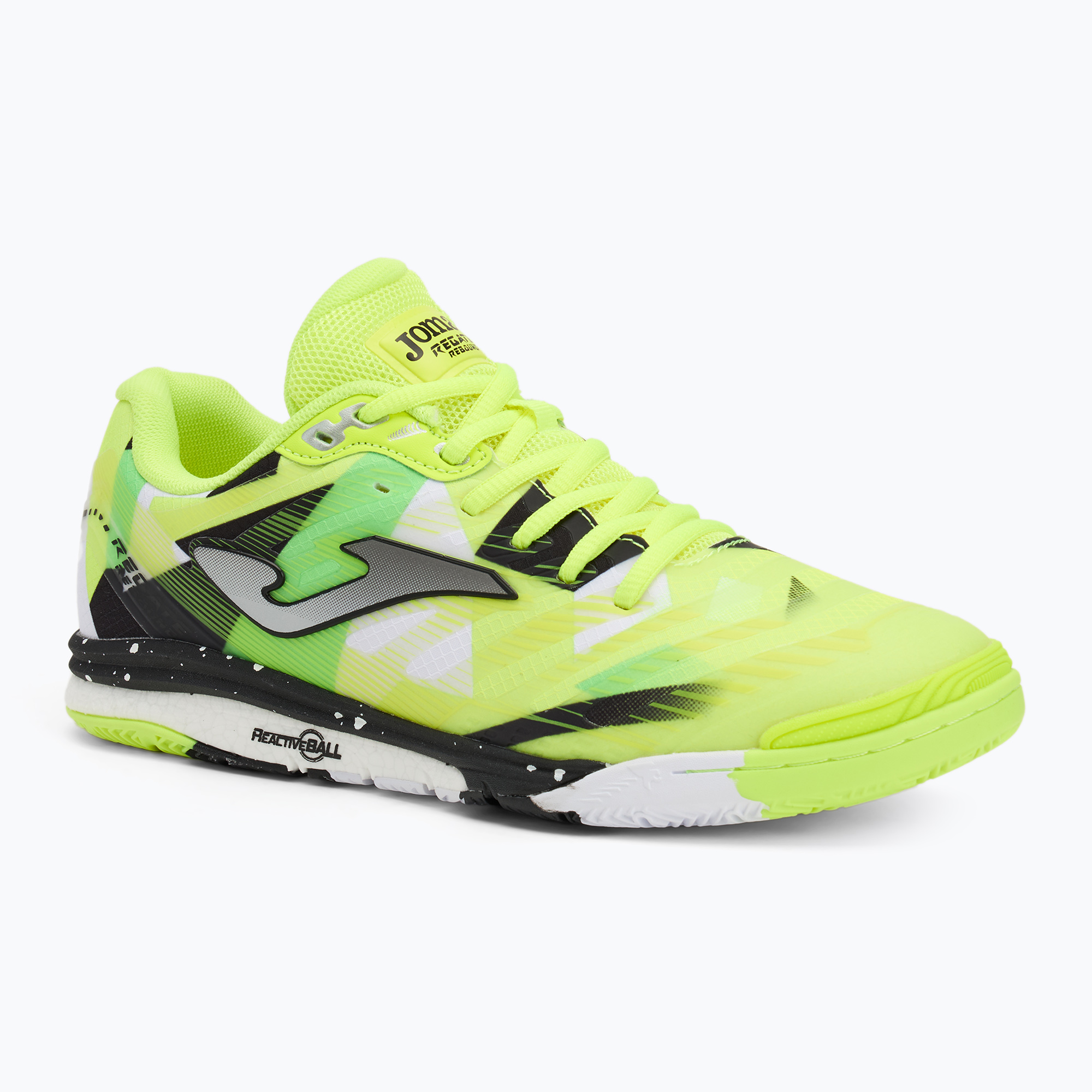 Men's Joma Regate Rebound IN lemon fluor/green football boots (43 EU)
