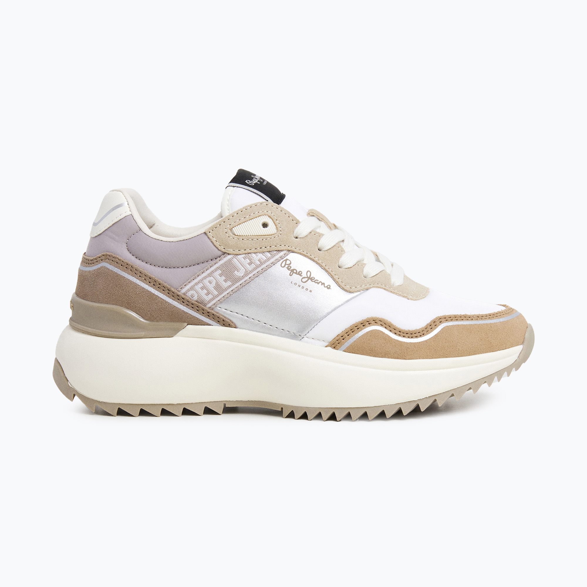 Women's shoes Pepe Jeans Kimi Glam beige (38 EU)