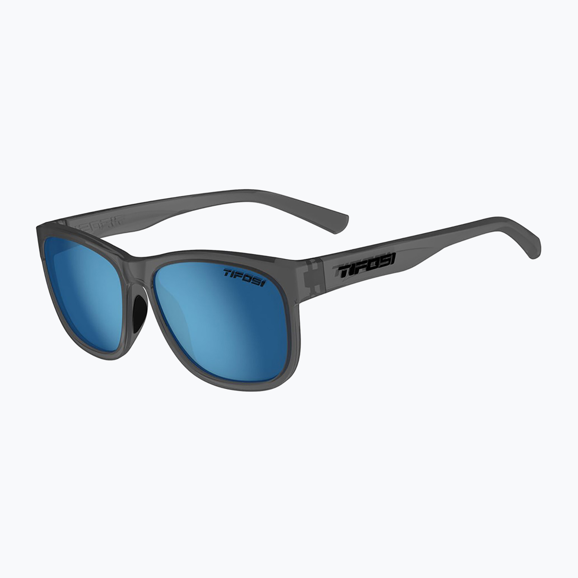 Tifosi Swank XL Polarized satin vapor/blue sky sunglasses