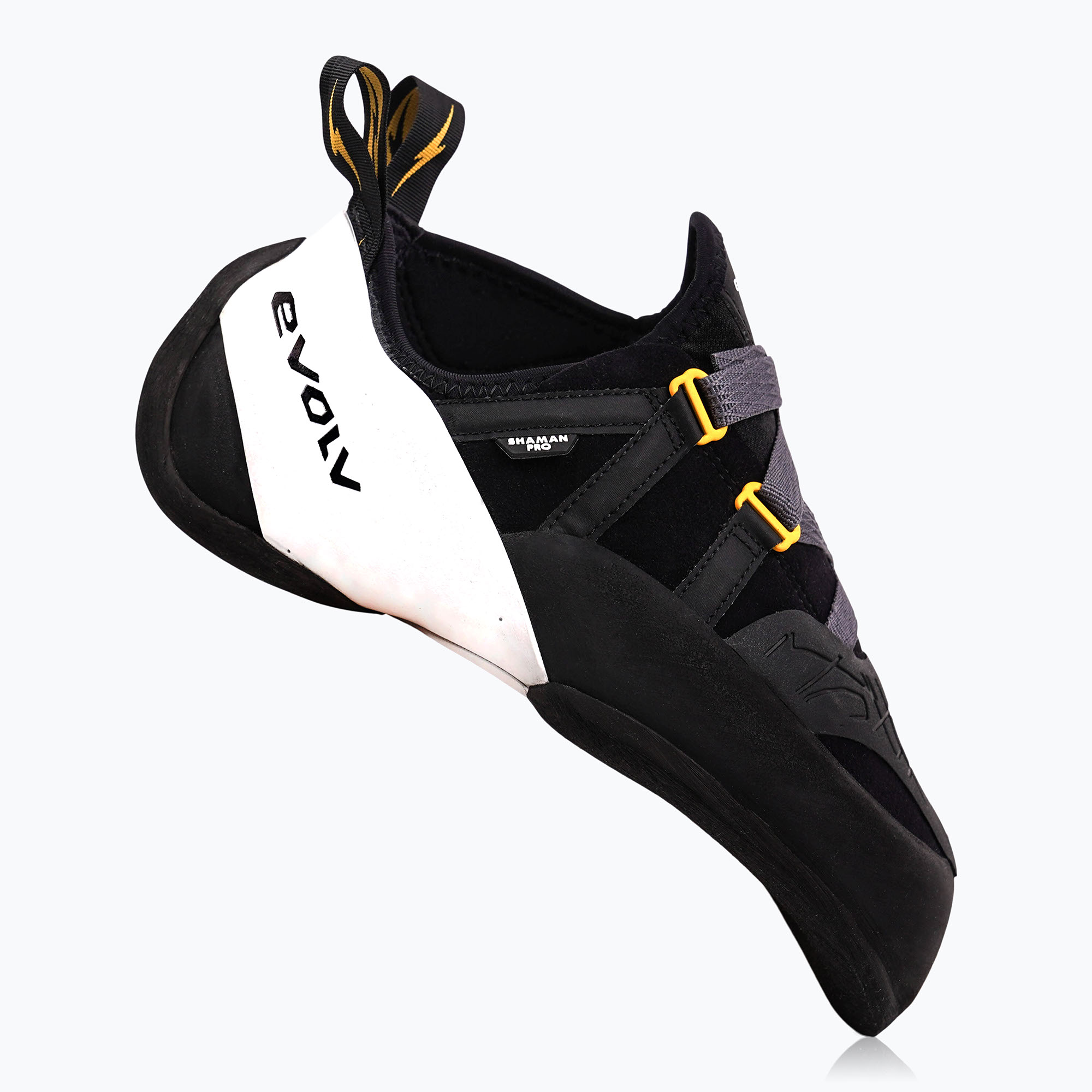 Evolv Shaman Pro 1000 climbing shoes black and white 66-0000062301 (44.5 (10 UK))