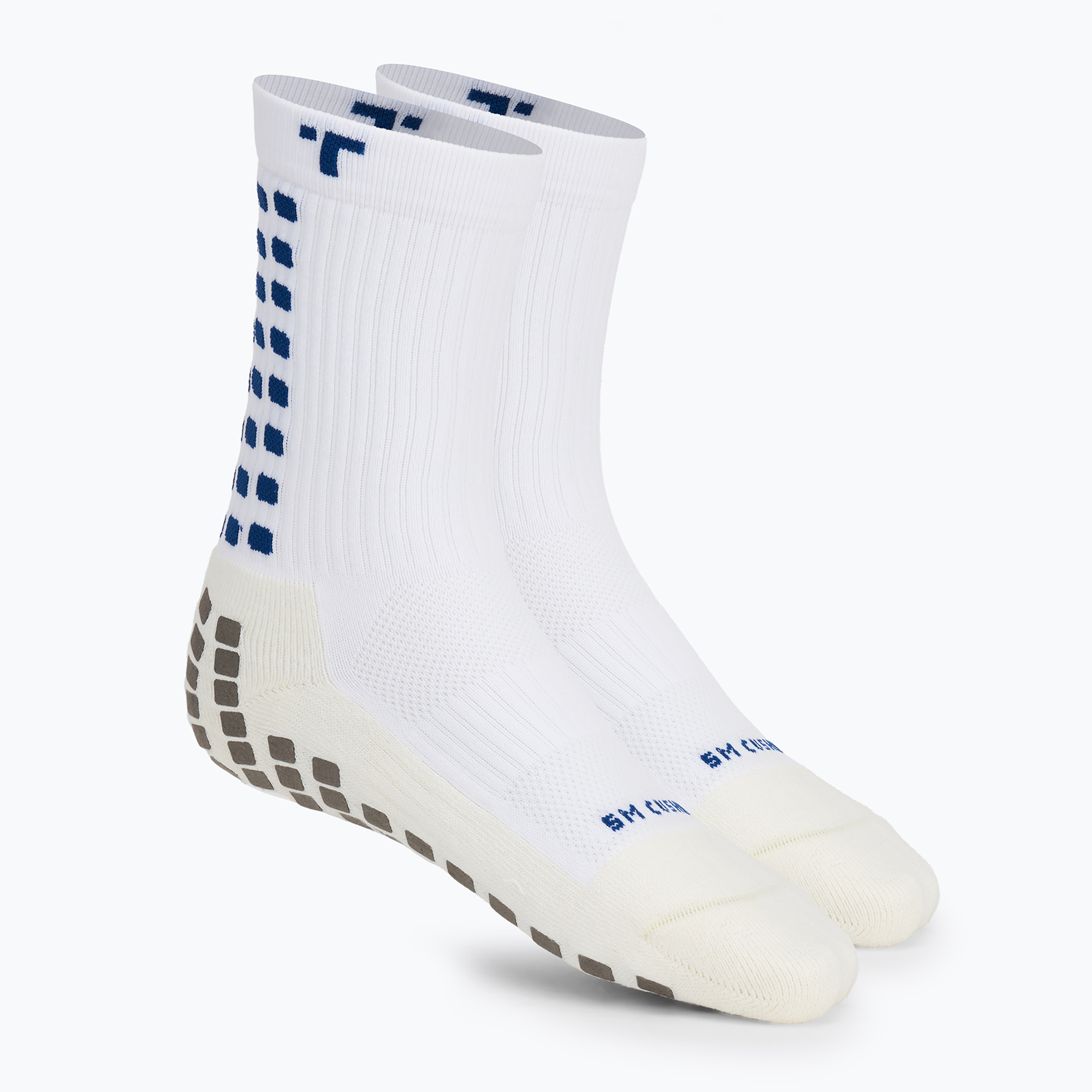 TRUsox Mid-Calf Cushion 3.0 Limited Edition football socks white/blue
