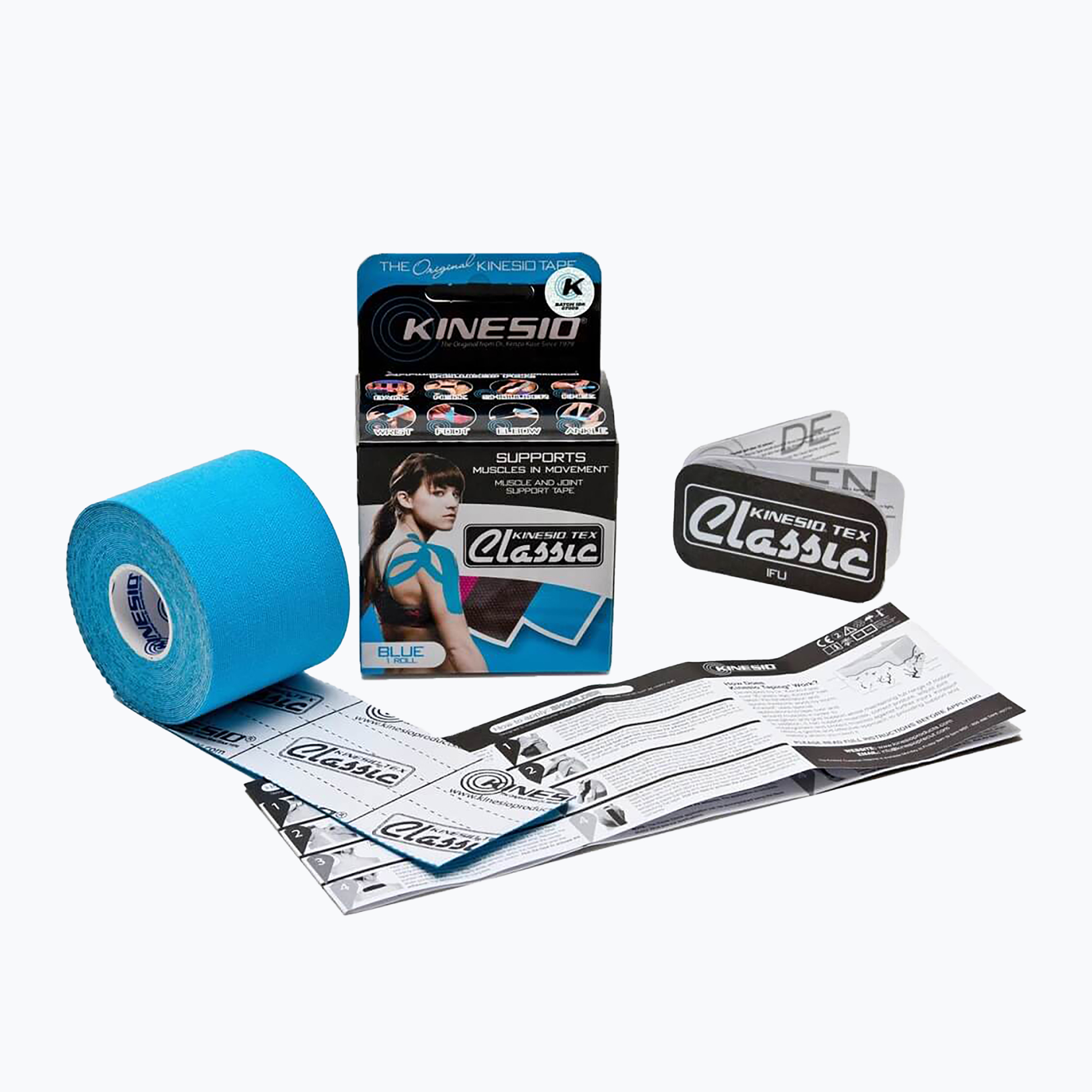 Kinesio Classic kinesiotaping tape blue (5 cm x 4 m)