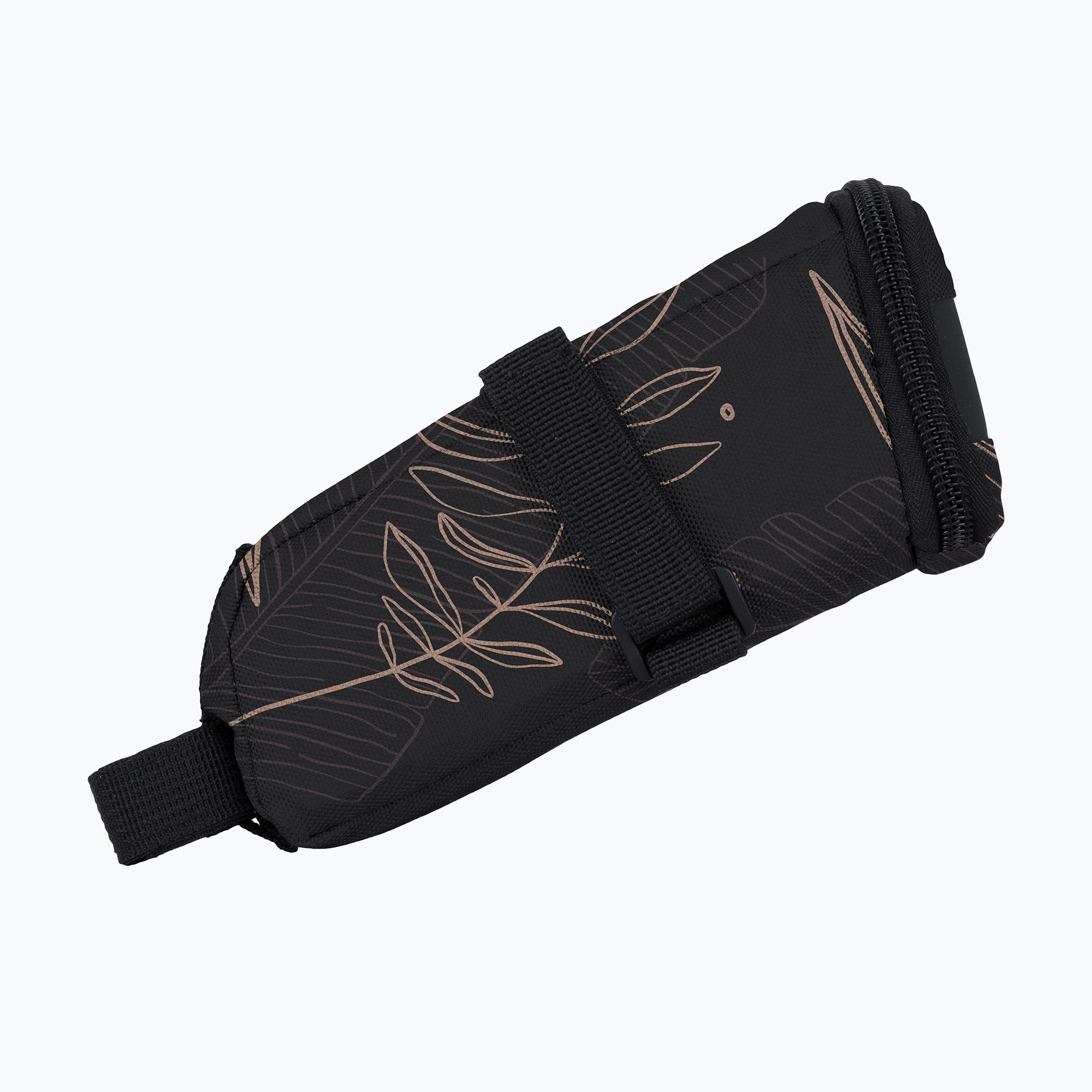 Kellys Tilt L 0.5 l flowers under-saddle bicycle bag (0.5 l)