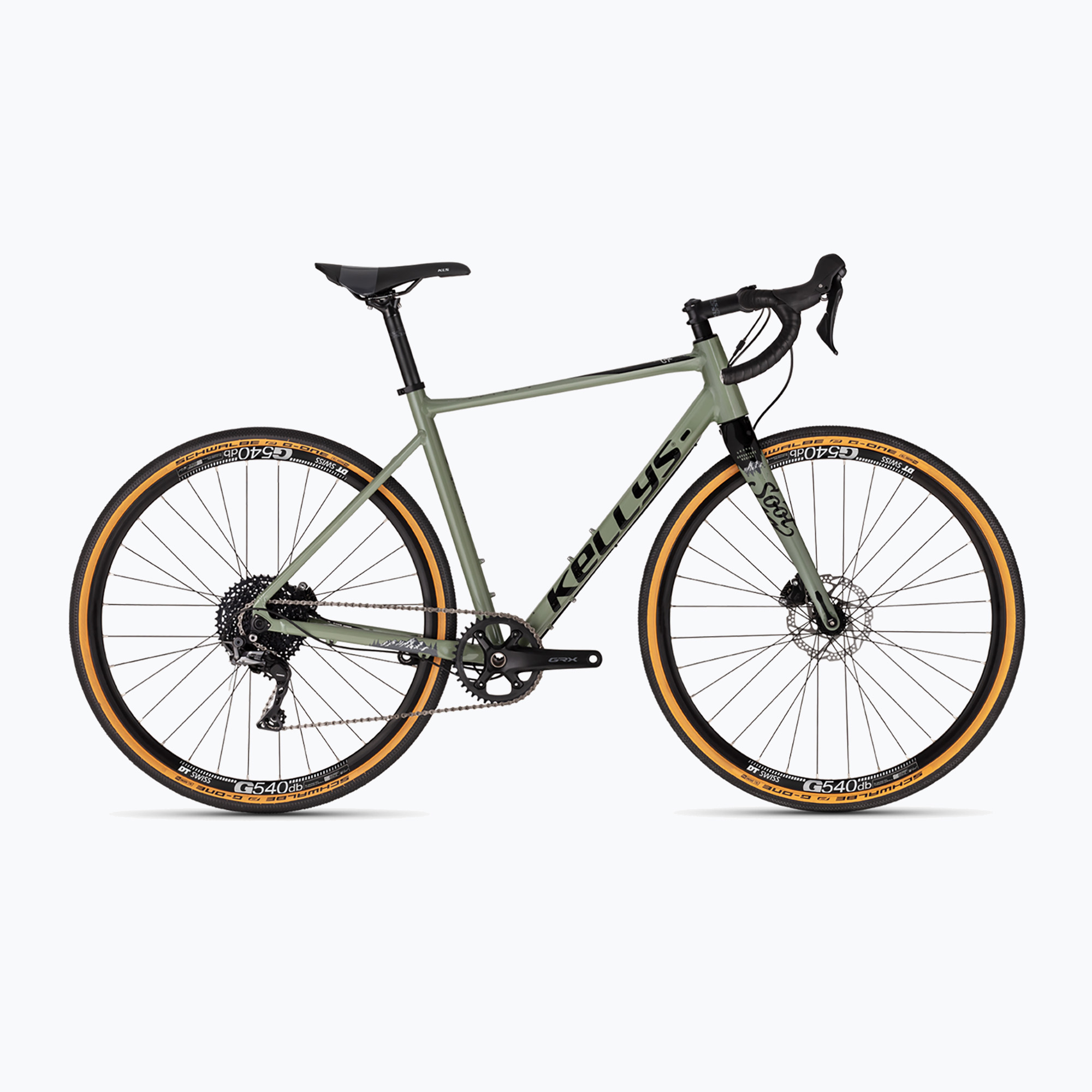 Kellys Soot 70 green/black gravel bike