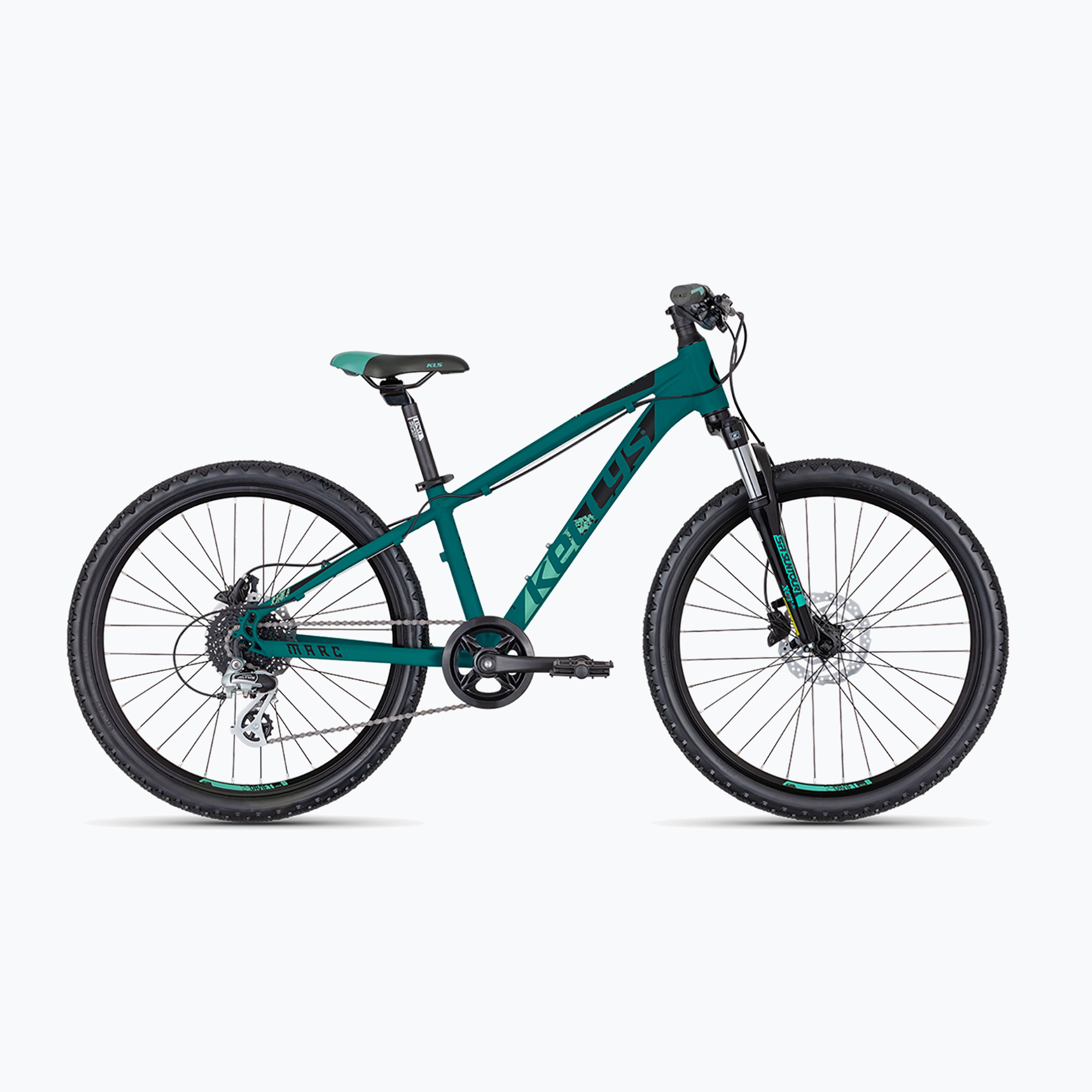 Kellys Marc 90 24" teal children's bike